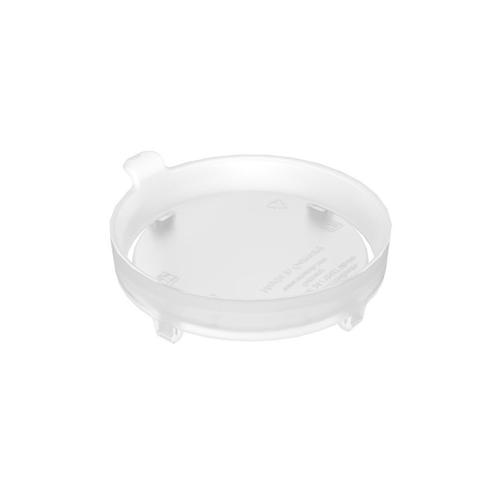 Ornamin Schnabelbecher mit Antirutsch-Trick Blume/Ringe mit Schnabelaufsatz/Trinkaufsatz, 1-tlg., SAN, Trinkhilfe l Alltagshilfe l BPA-frei l Made in Germany