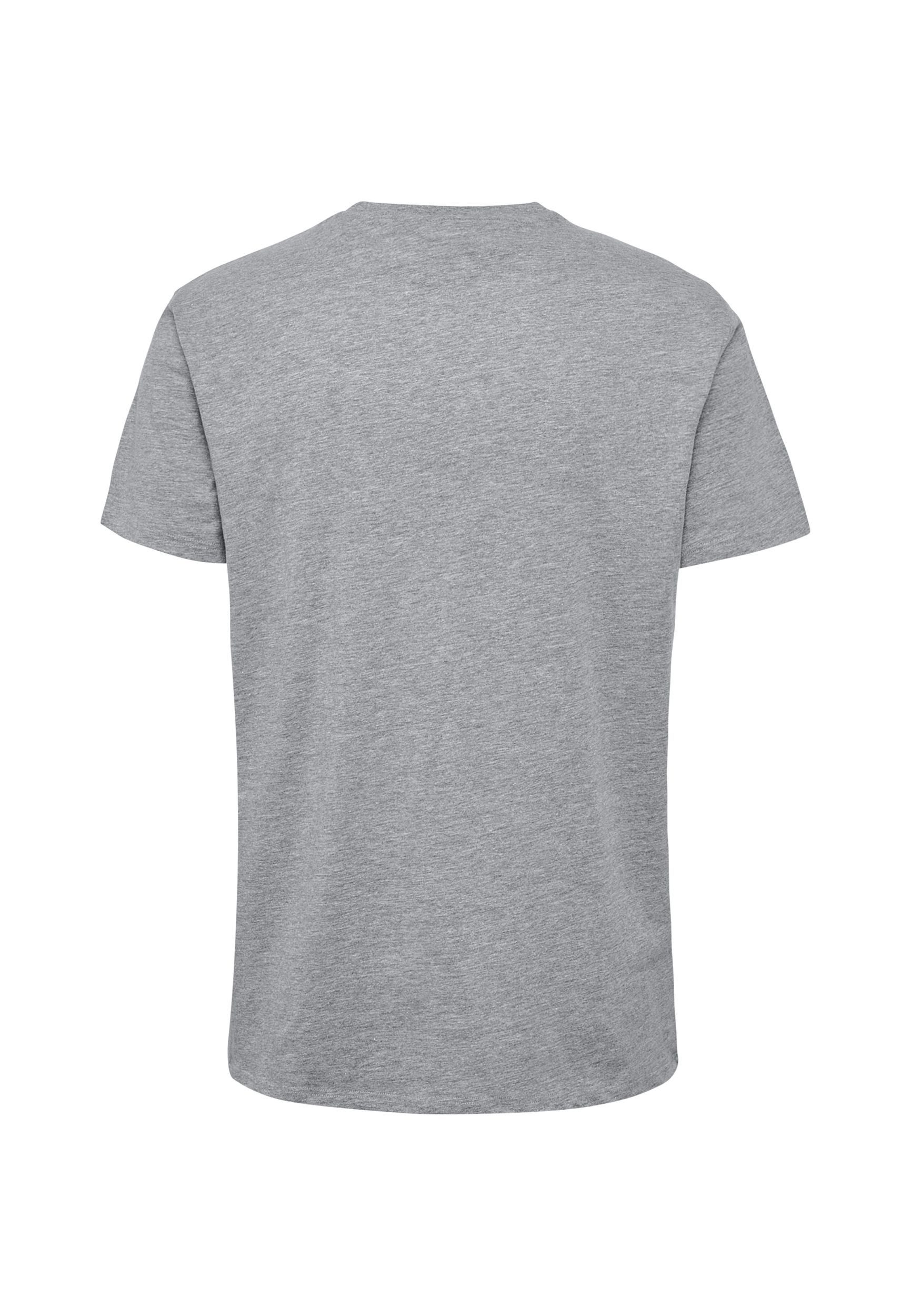 hummel T-Shirt Regular Fit Stretch Rundhalsausschnitt günstig online kaufen