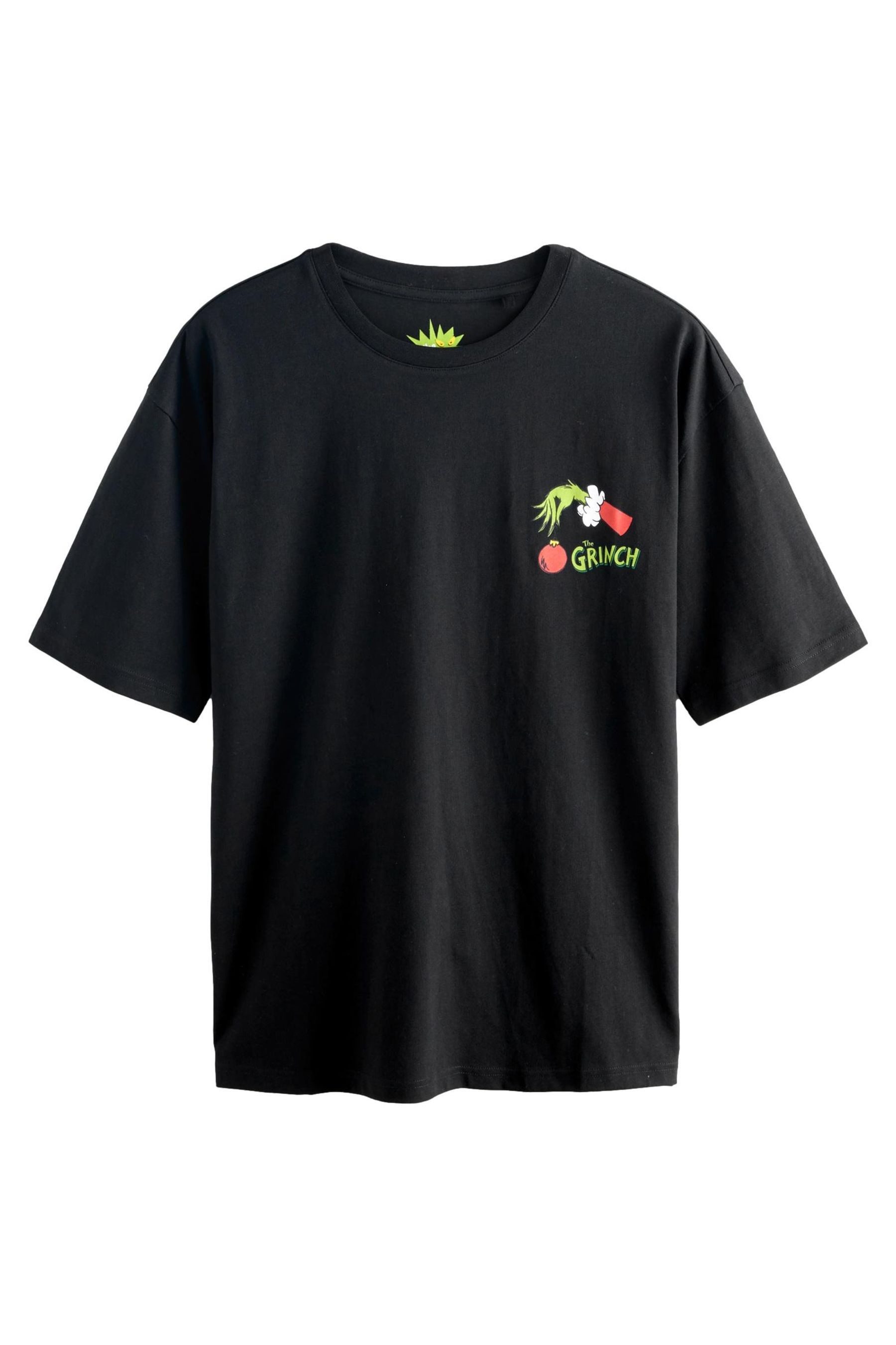 T-Shirt Regular Fit T-Shirt mit Grafik-Weihnachtsprint
