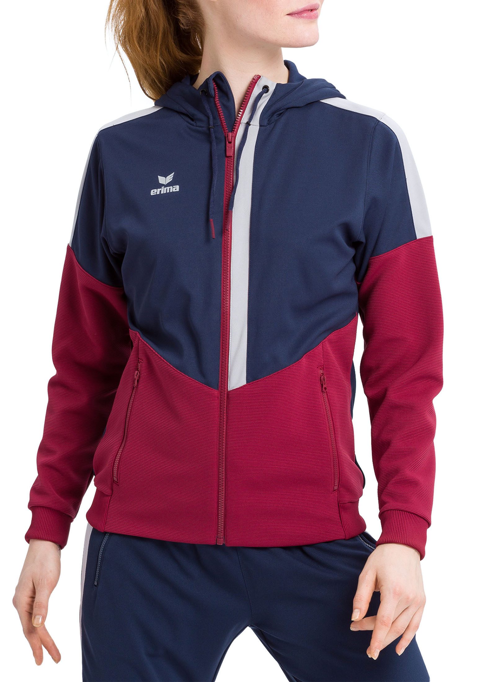 Erima Trainingsjacke Erima Squad Kapuzen-Trainingsjacke Damen günstig online kaufen