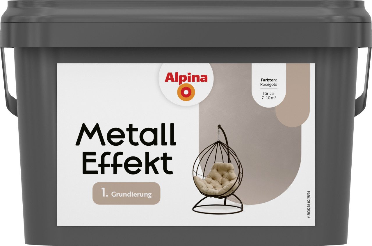 Alpina Wandgrundierung Alpina Grundierung für Effektfarben Metall