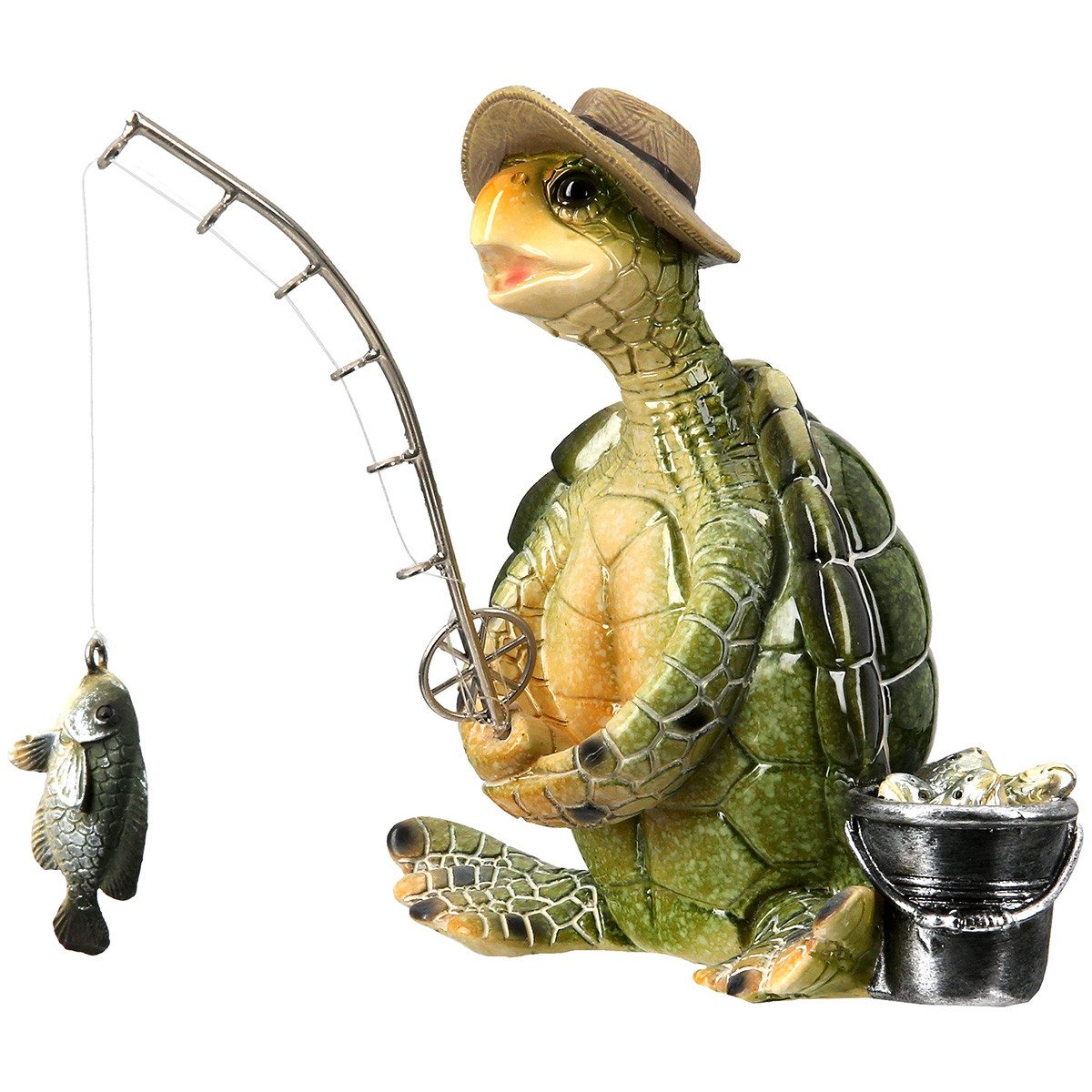 MF Comicfigur Schildkröte Sammy Dekofigur Angler aus Kunstharz Angeln (1 St günstig online kaufen