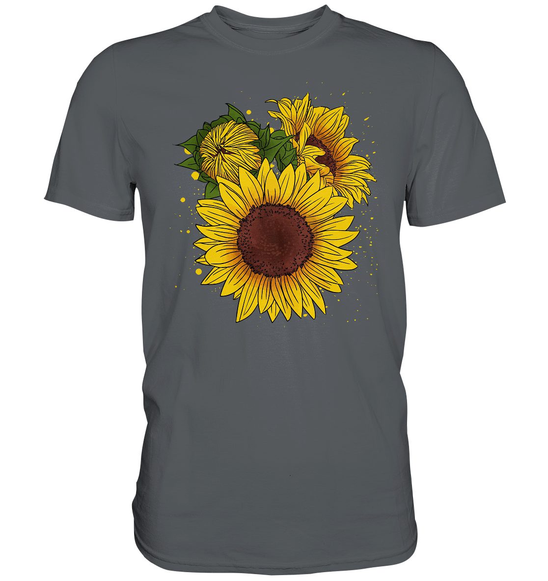 T-Shirt Sonnenblumen Shirt Garten Geschenk Gärtner