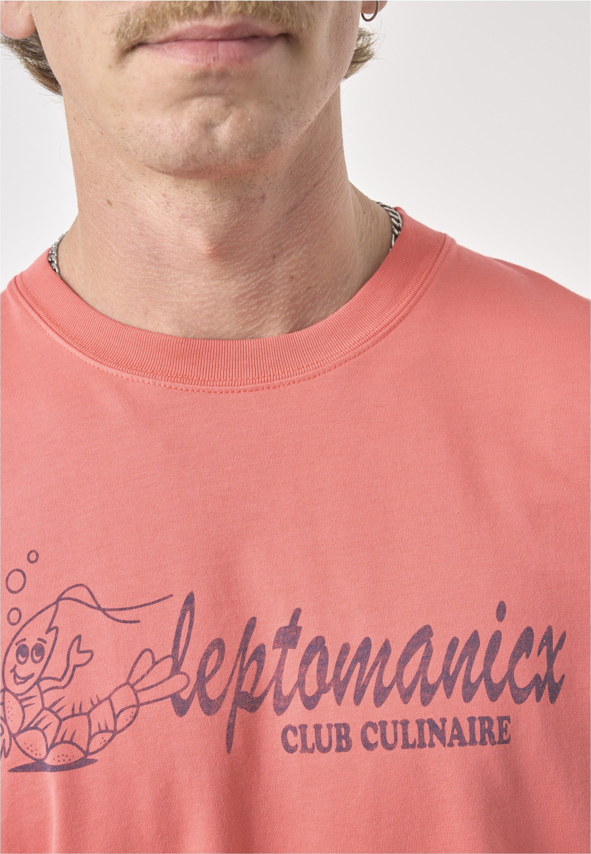 Cleptomanicx T-Shirt Classic Tee Club Cullinaire mit lockerem Schnitt