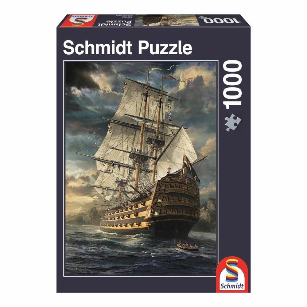 1000 Puzzleteile gesetzt!, Spiele Puzzle Segel Schmidt