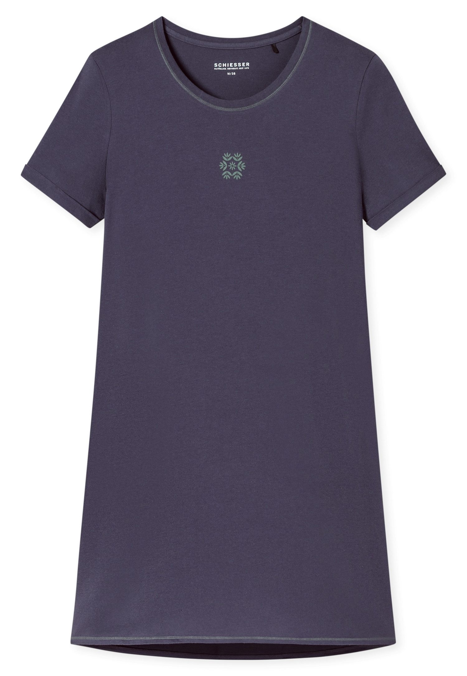 Schiesser Nachthemd Casual Essentials mit Statement-Print, günstig online kaufen