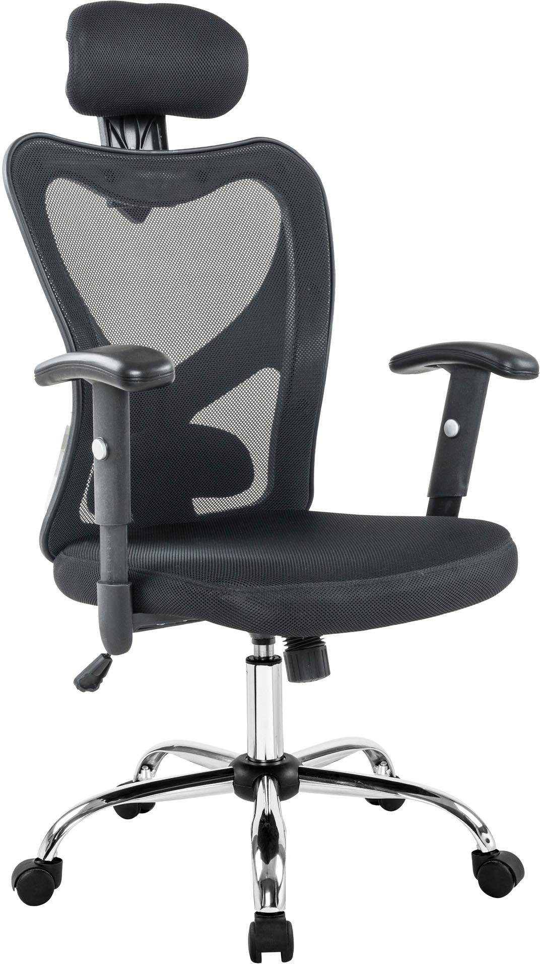 SalesFever Drehstuhl für optimalen Komfort, Mit elegantem Schmetterlingsmechanismus