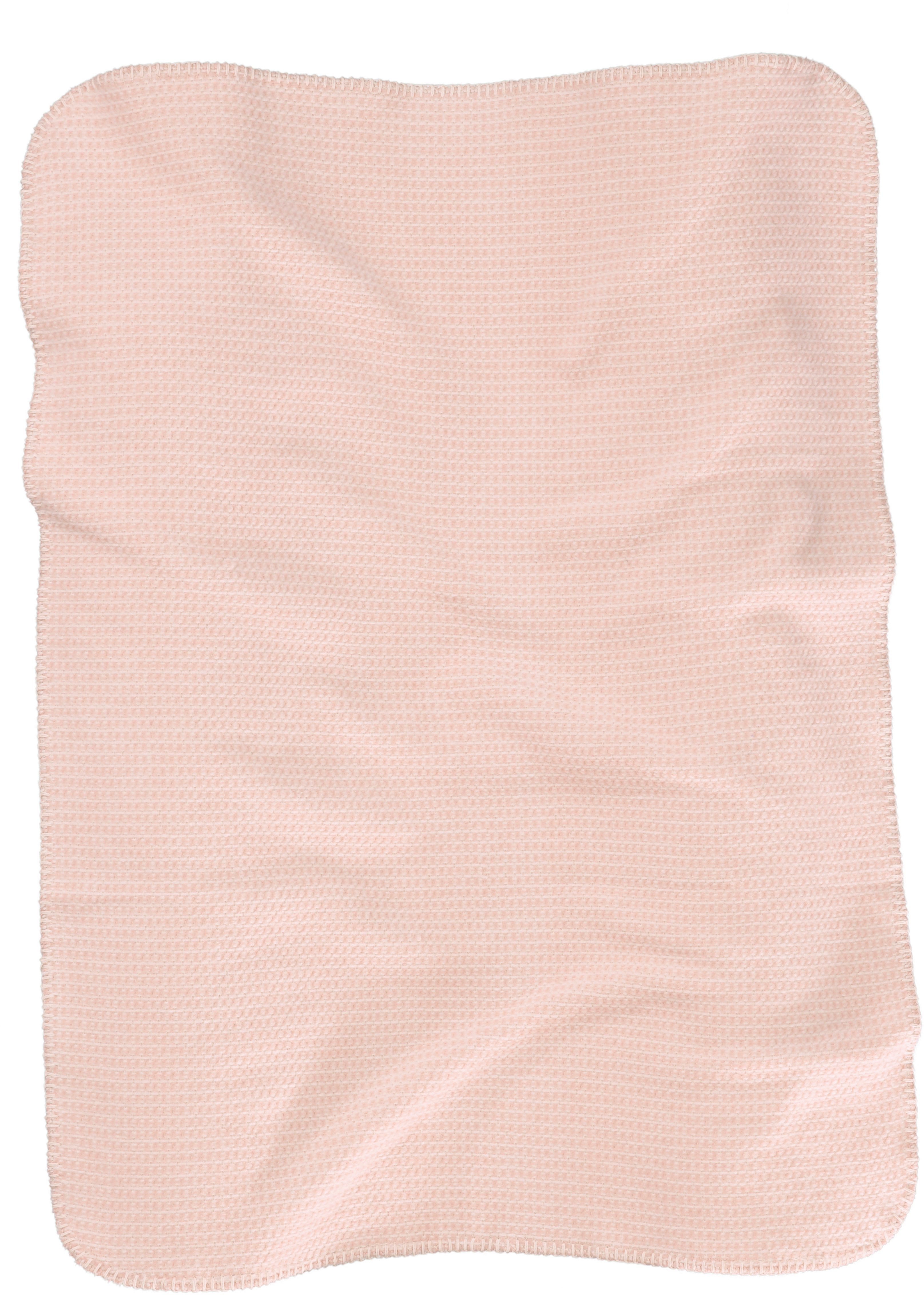 Babydecke Babydecke Cotton, Biederlack, 75 x 100, mit Zierstich