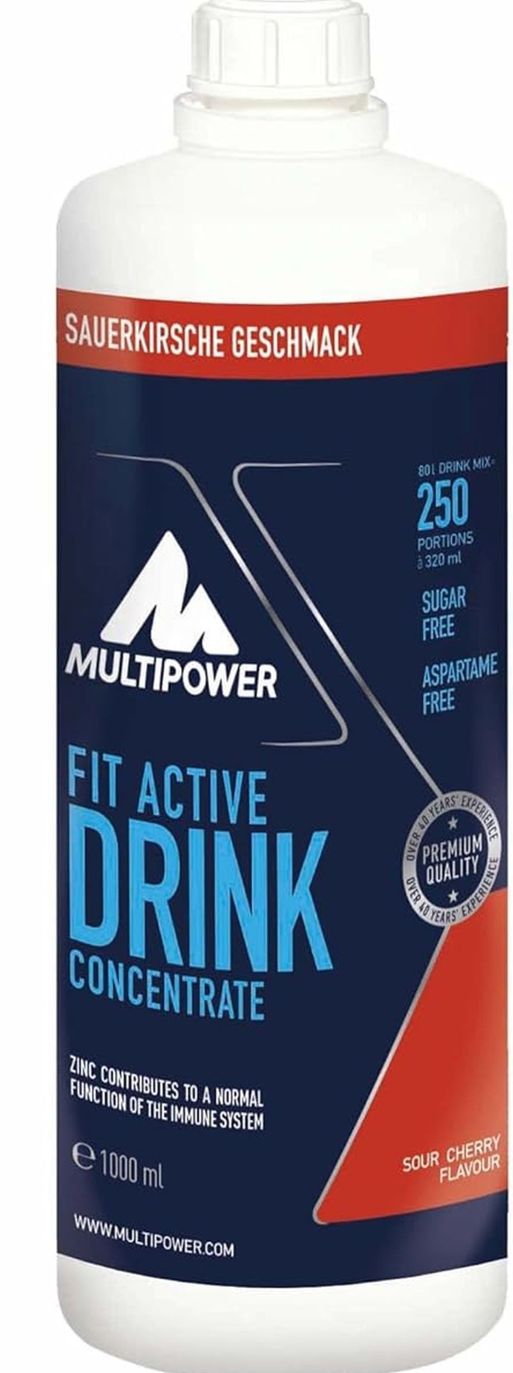 Multipower Multipower Fit Active Drink Concentrate- 1000 ml Flüssig