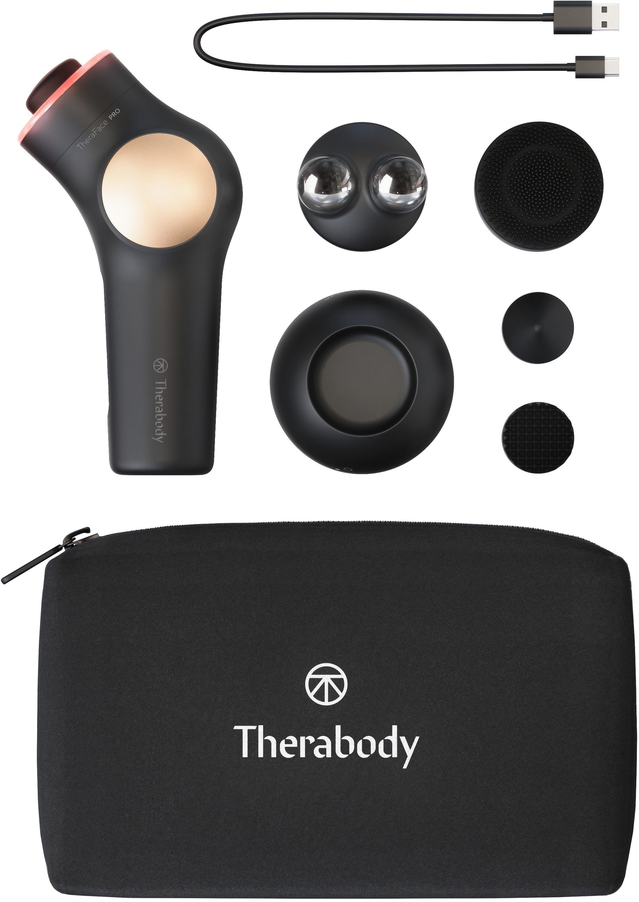 Gesichtsmassagegerät TheraFace PRO, preisgekröntes All-in-one-Gerät für die Hautpflege