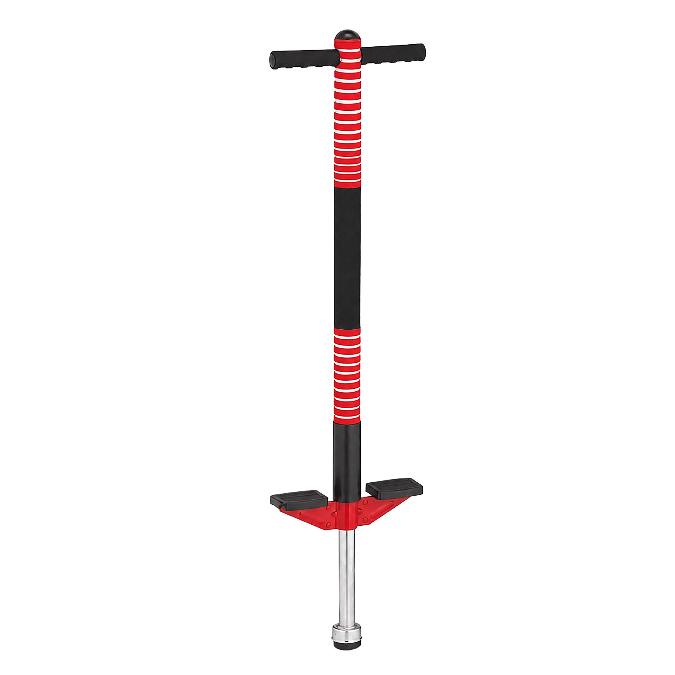relaxdays Hüpfspielzeug Pogo Stick für Kinder bis 35 kg, (1-tlg), rot