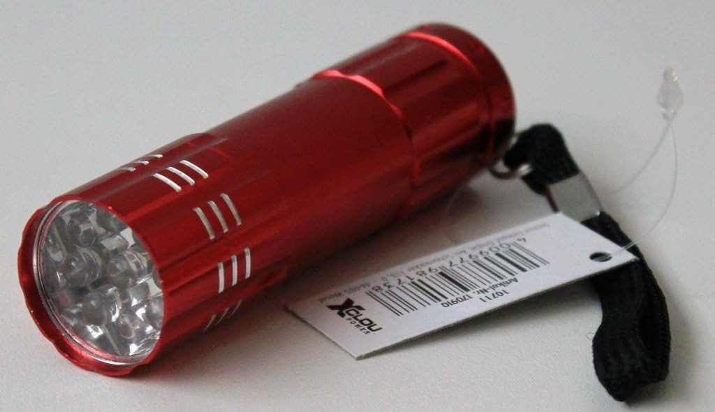 Taschenlampe LED Multi- Taschenlampe, Aluminium, verschiedene Farben
