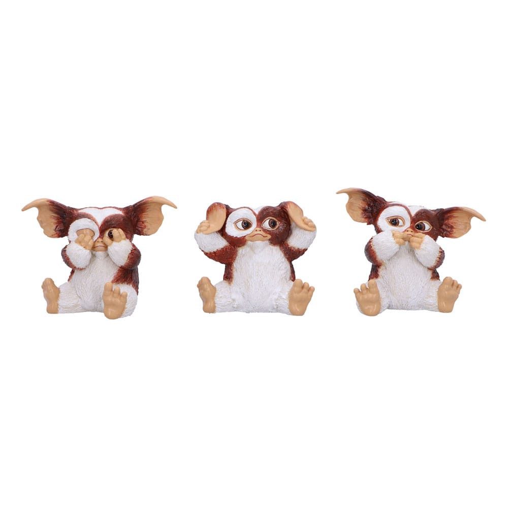Nemesis Now Merchandise-Figur Gremlins Figuren 3er-Pack Three Wise Gizmo 8 cm
