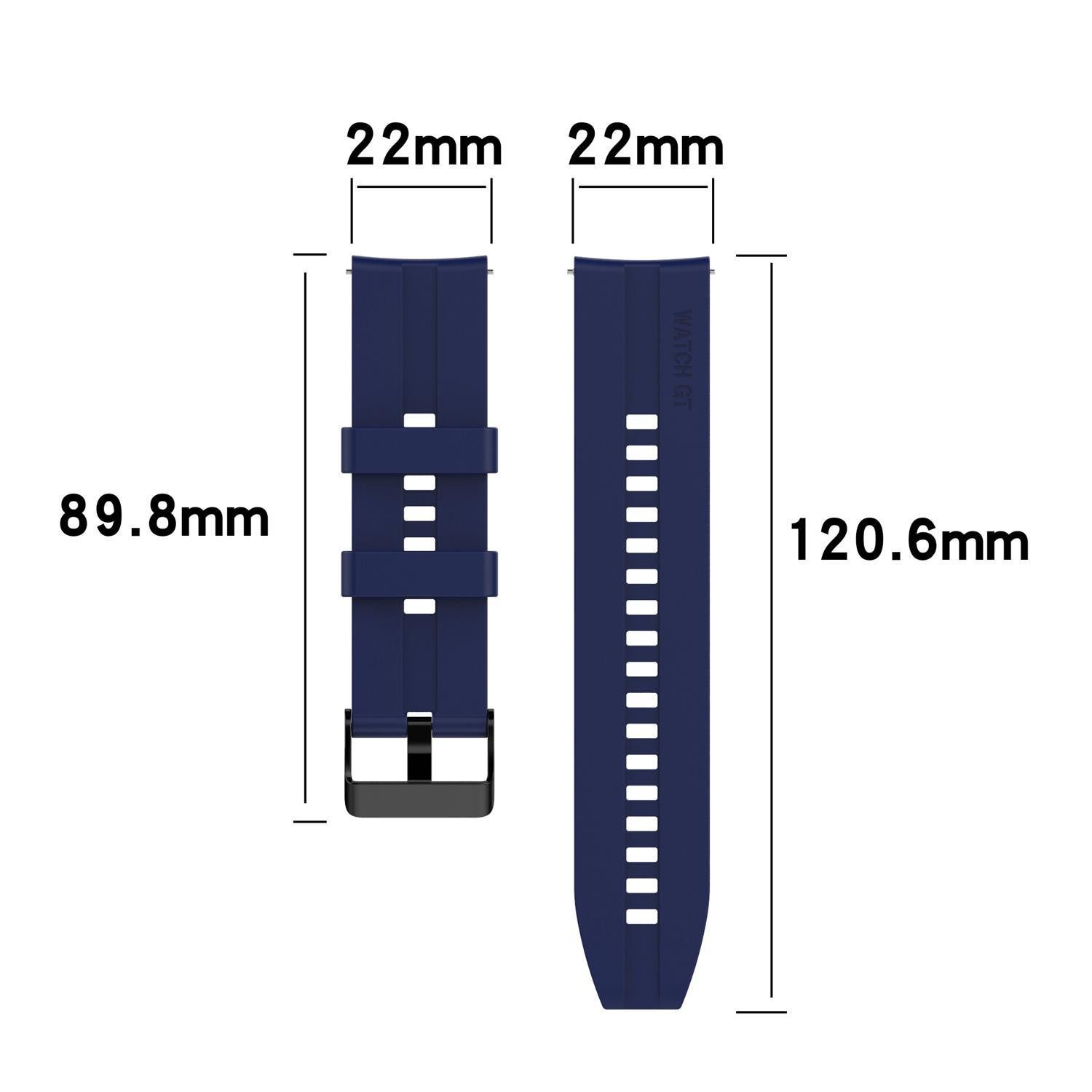 Cadorabo Smartwatch-Armband, Smartwatch Ersatzarmband - 22mm günstig online kaufen