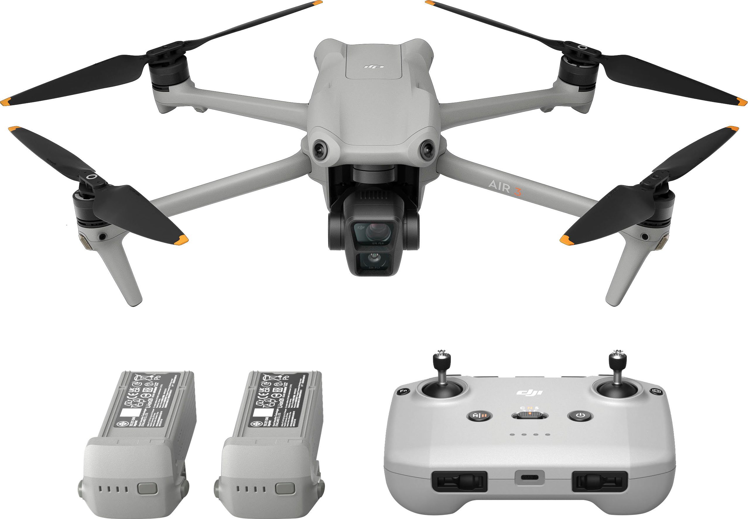 RC-N2) (4K (DJI Ultra More Combo Drohne Air DJI HD) 3 Fly