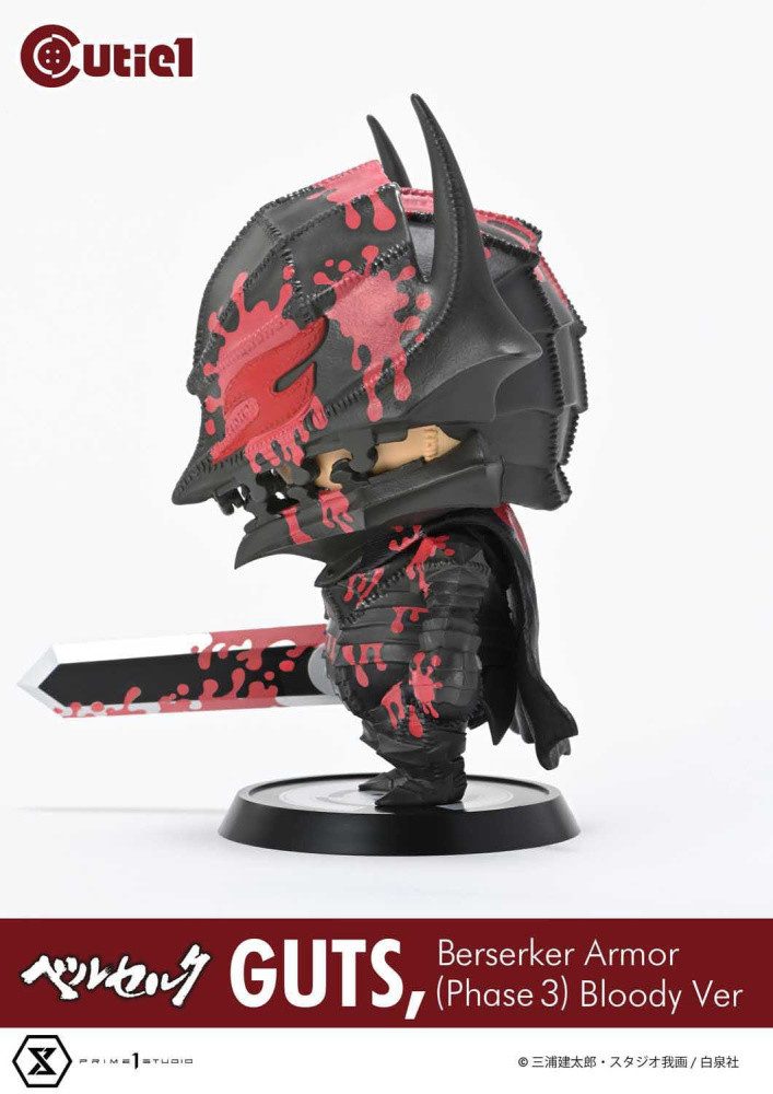 Prime 1 Studio Merchandise-Figur Berserk Cutie1 PVC Figur Guts Berserker Armor (Phase 3) Bloody Ver. 12