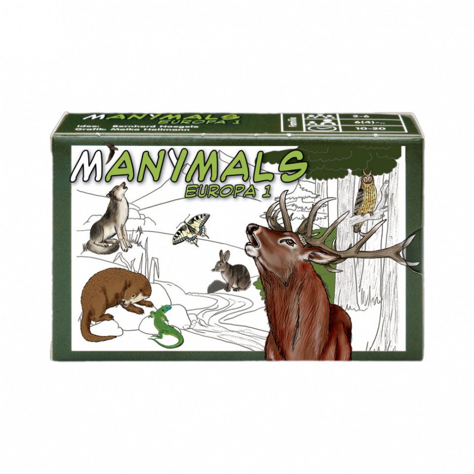 Adlung-Spiele Spiel, Manimals - Europa 1