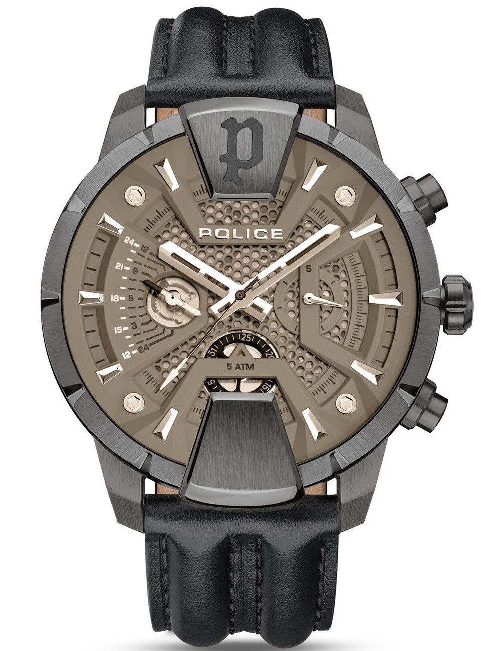 Police Quarzuhr Police PEWJF2203711 Herrenuhr Huntley 48mm 5ATM Police PEWJ günstig online kaufen