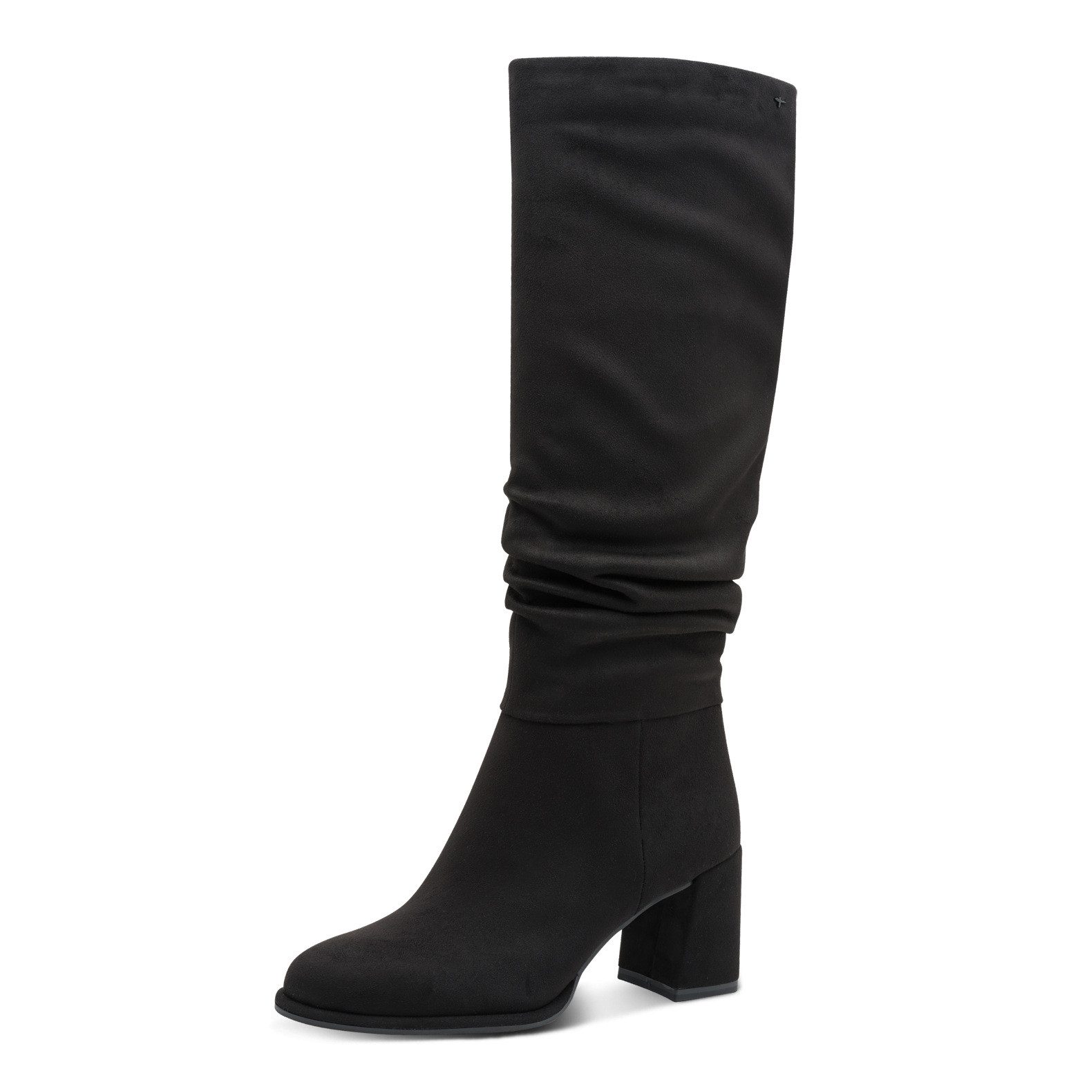 Tamaris Stiefel, Blockabsatz, Langschaftstiefel in veganer günstig online kaufen