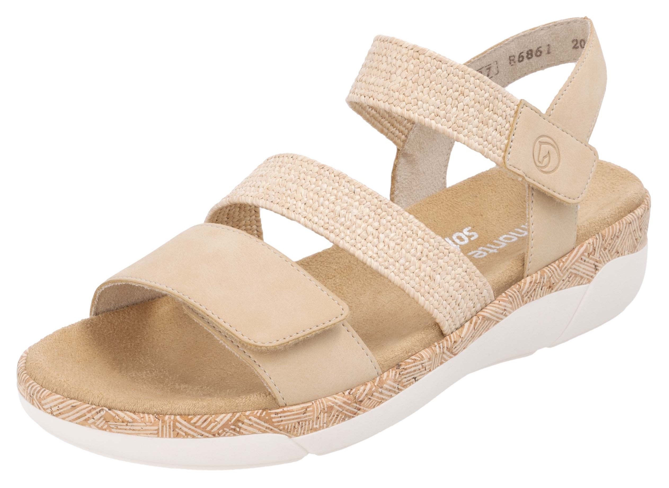 Remonte Keilsandalette Riemchensandale, Bequemschuh, Sommerschuh mit Soft-F günstig online kaufen