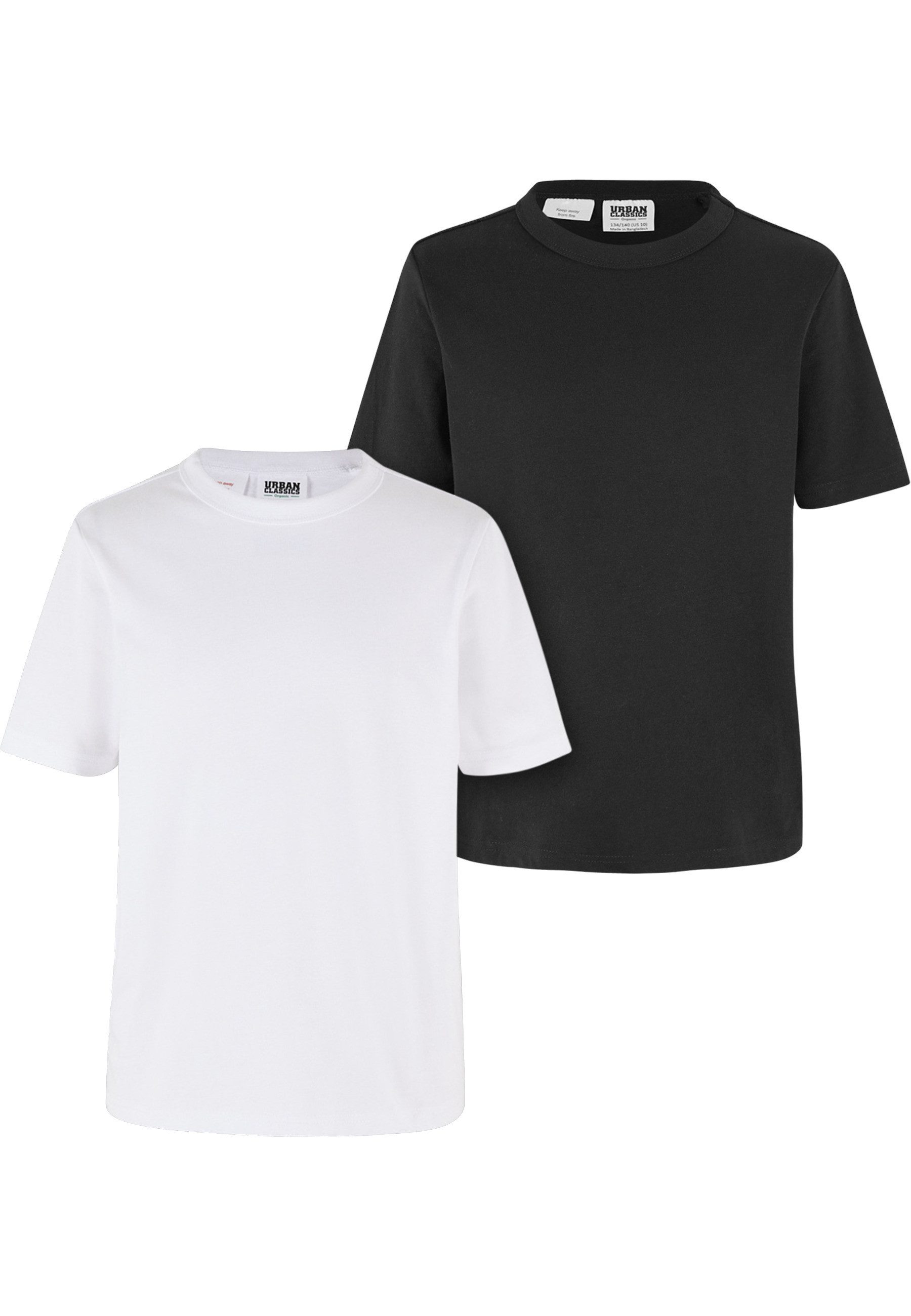 T-Shirt Urban Classics Herren Boys Organic Basic Tee 2-Pack
