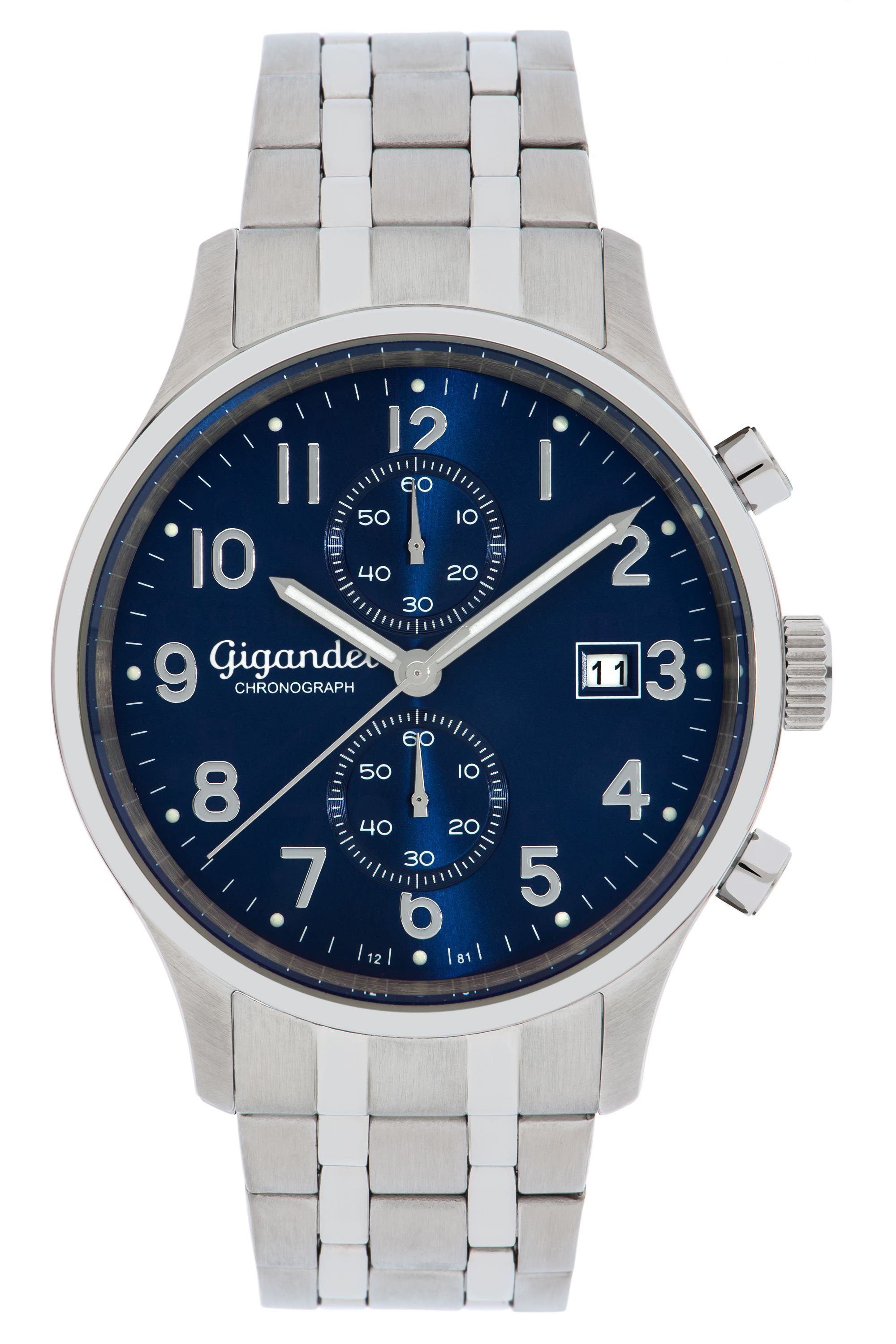Chronograph Armbanduhr, Herrenuhr, Sportuhr, 44mm, SKYSCRAPER G49-004