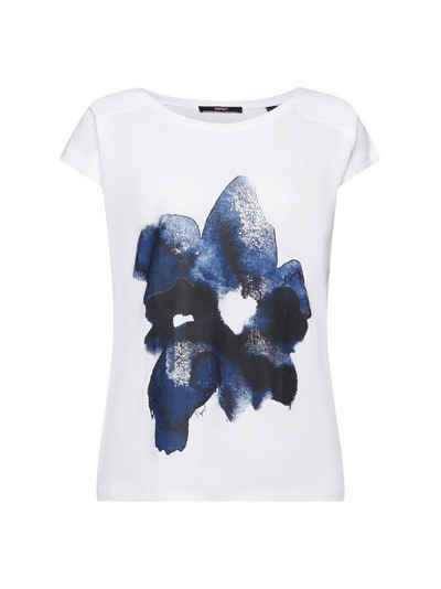 Esprit Collection T-Shirt T-Shirt mit Print, LENZING™ ECOVERO™ (1-tlg)