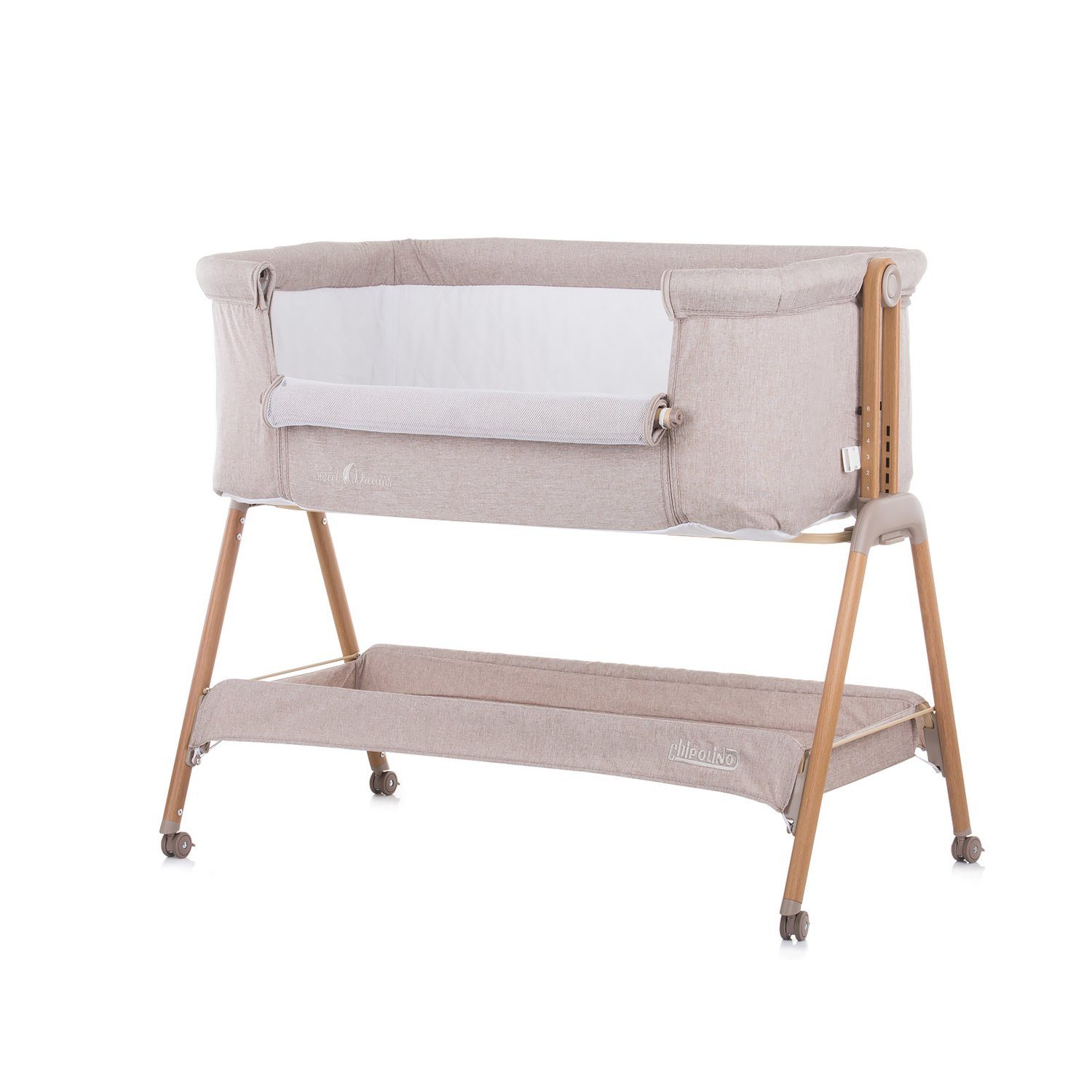 Chipolino Komplettbett Babybett Sweet Dreams Rollen, günstig online kaufen