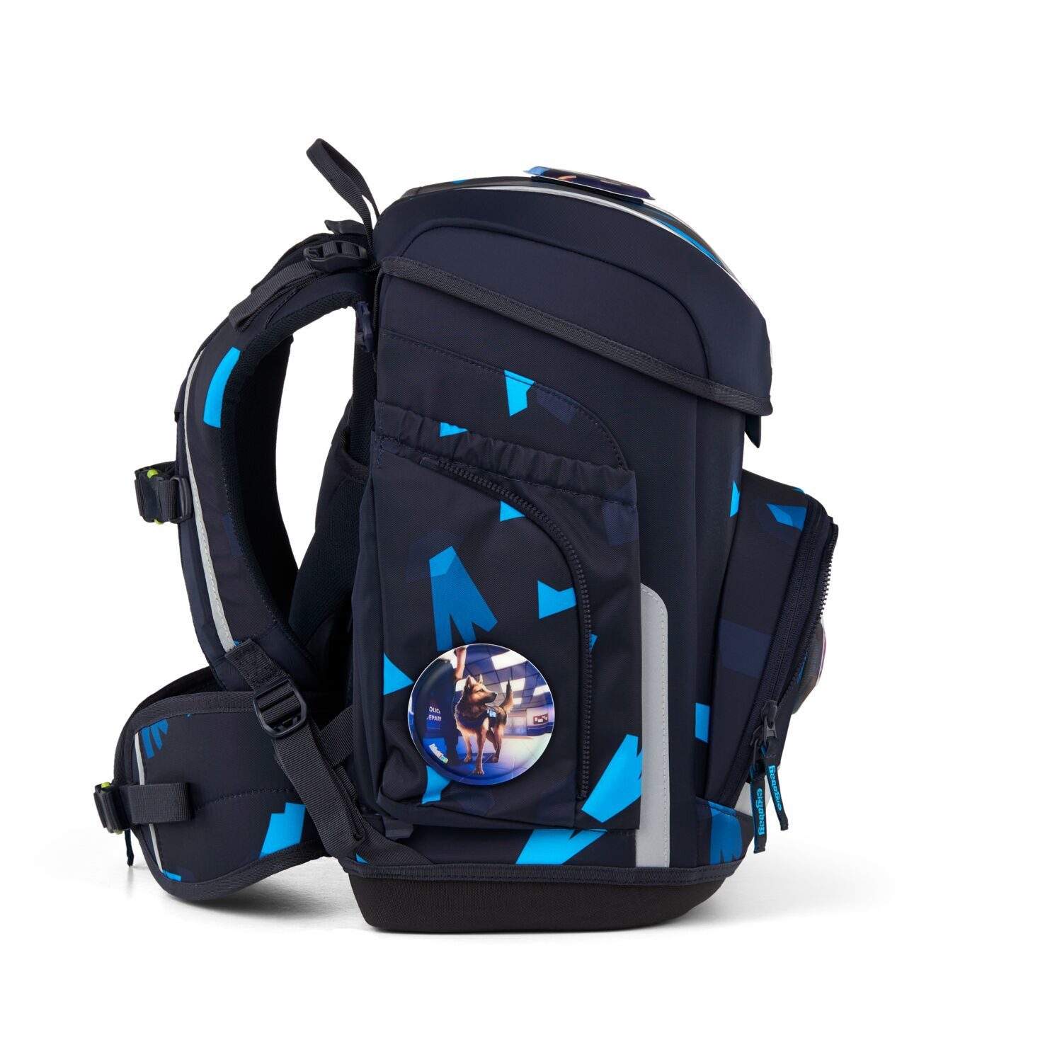 ergobag Schulranzen Schulranzen-Set CUBO VerfolgBärjagd 5-teilig, 25/26 (5-teilig), ergonomisch, höhenverstellbar, Your-Size-System, ab 1. Klasse – Bild 5 von 5