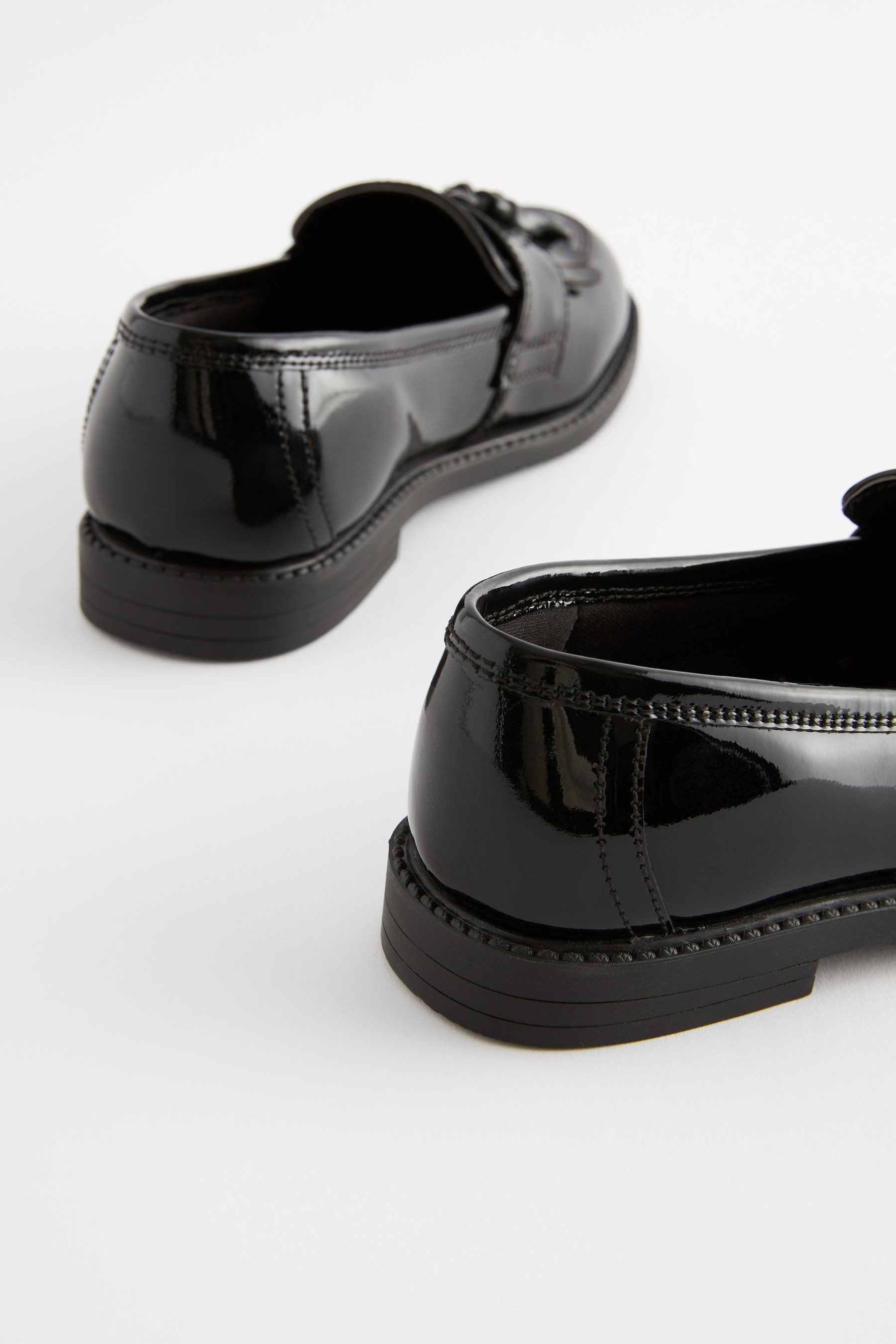 Next Leder-Loafer mit Quaste, schmale Passform Loafer (1-tlg)