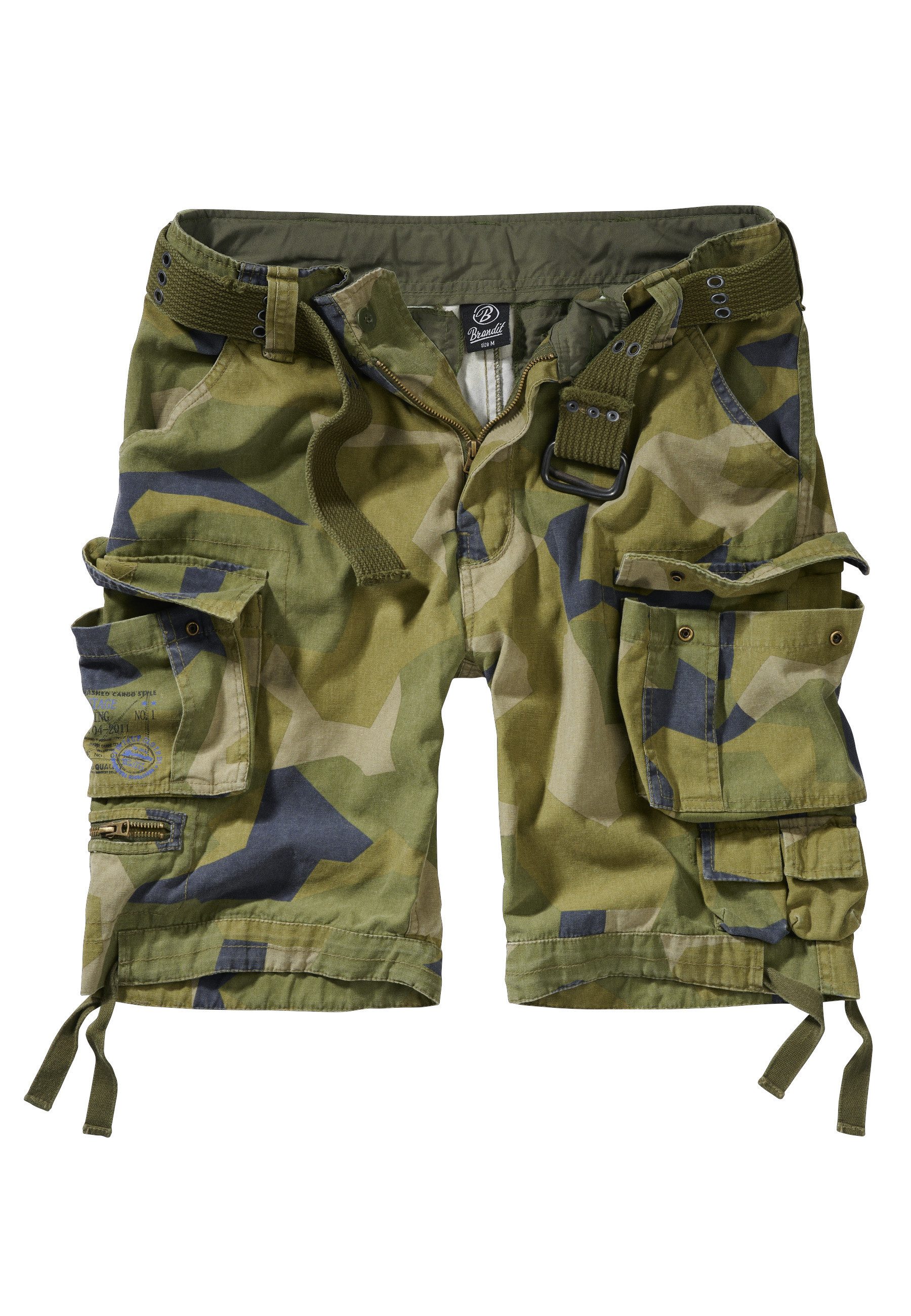Brandit Cargoshorts Brandit Herren Savage Vintage Cargo Shorts (1-tlg)