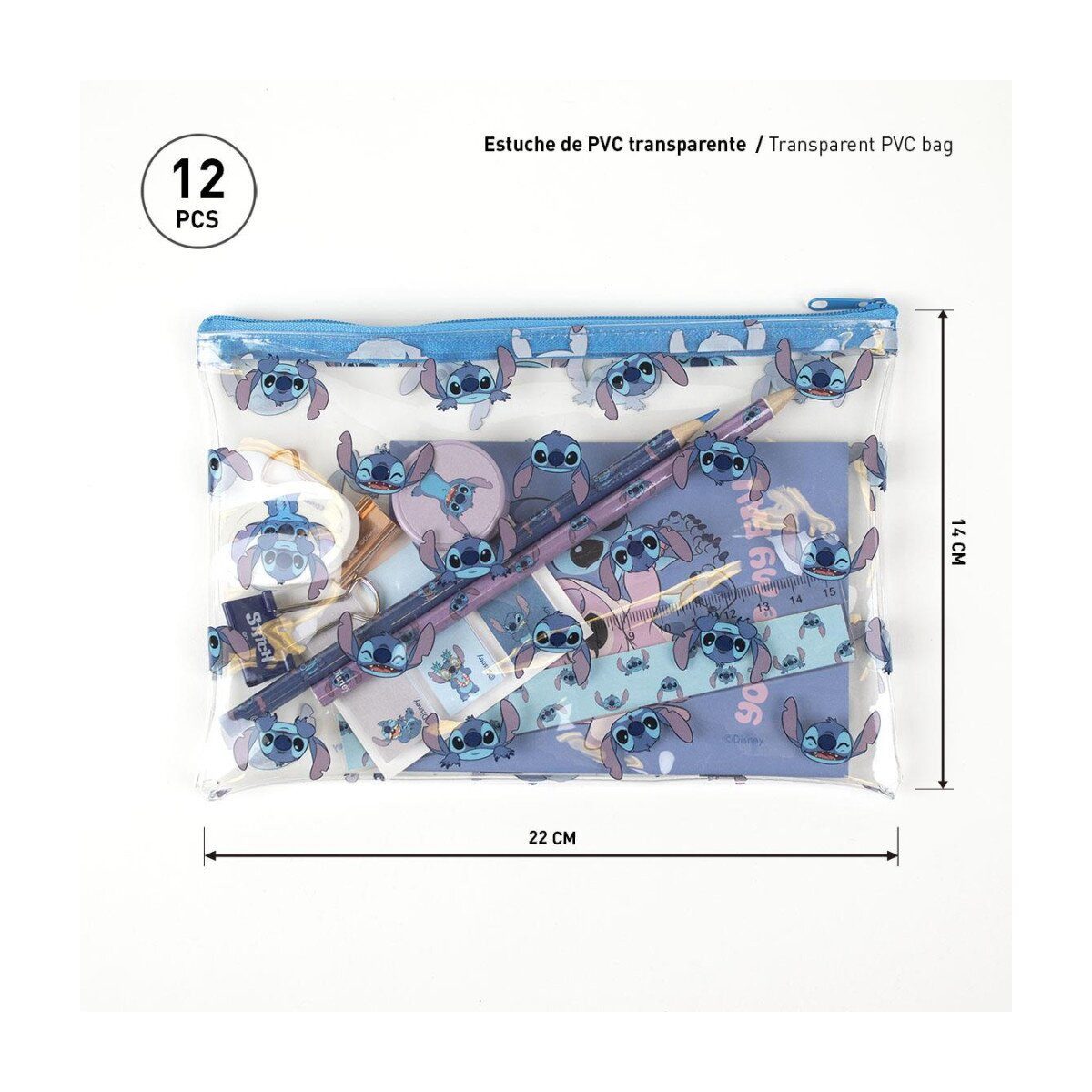 Lilo & Stitch Kreativset Disney Lilo und Stitch My Fav Schreibwarenset 12-teilig