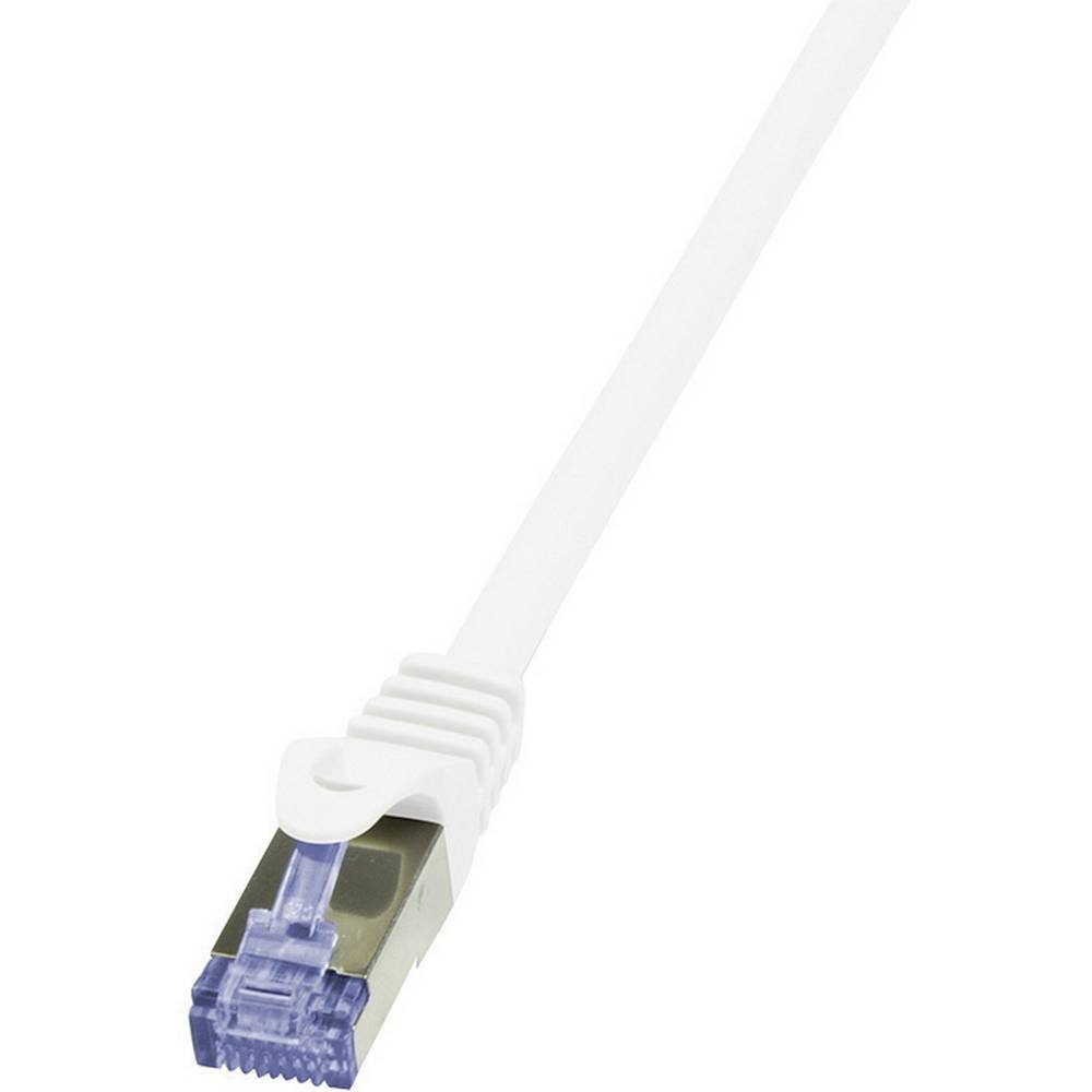 LogiLink Netzwerkkabel CAT 6A S/FTP LAN-Kabel 5 m