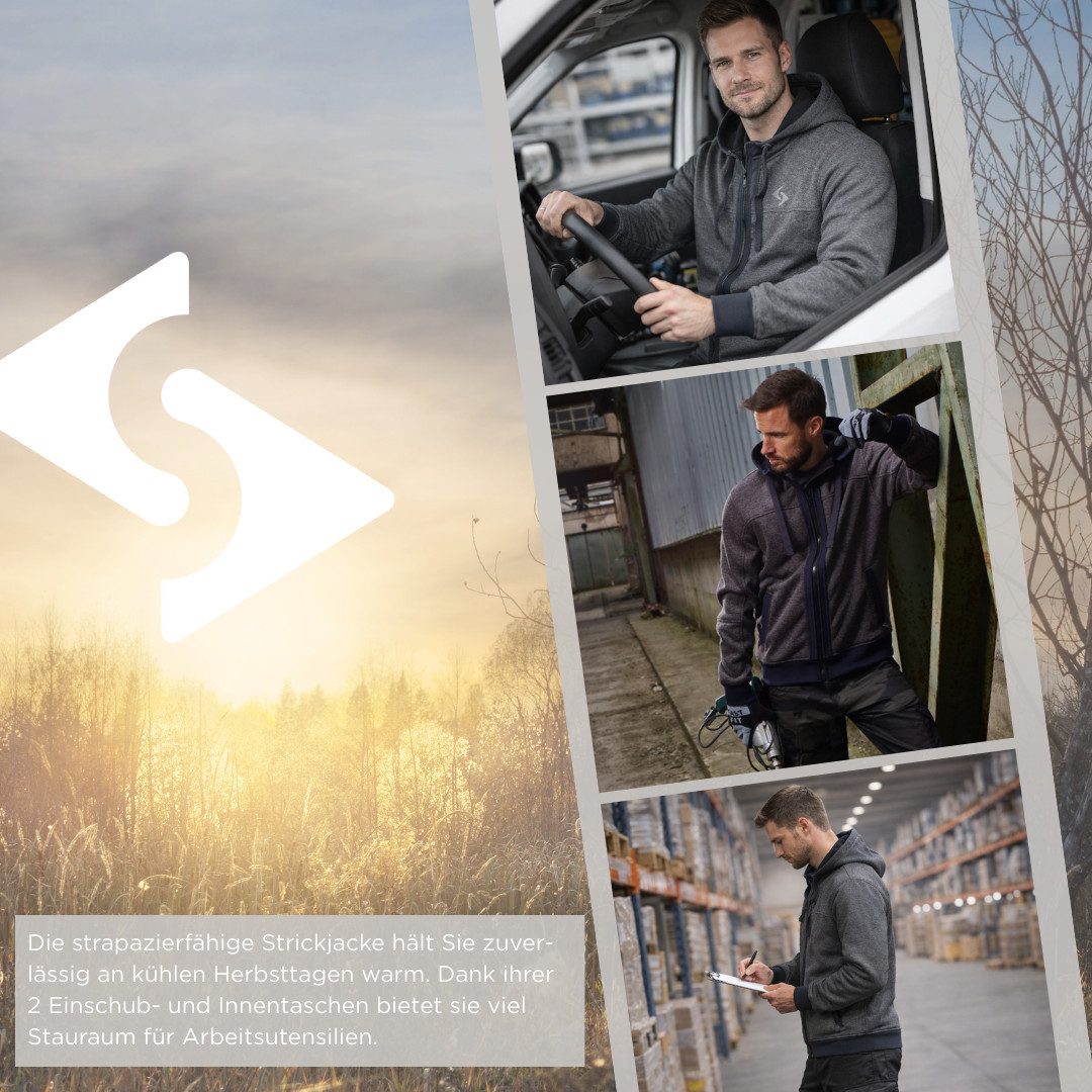 SCHEIBLER WORKWEAR Strickjacke Professional