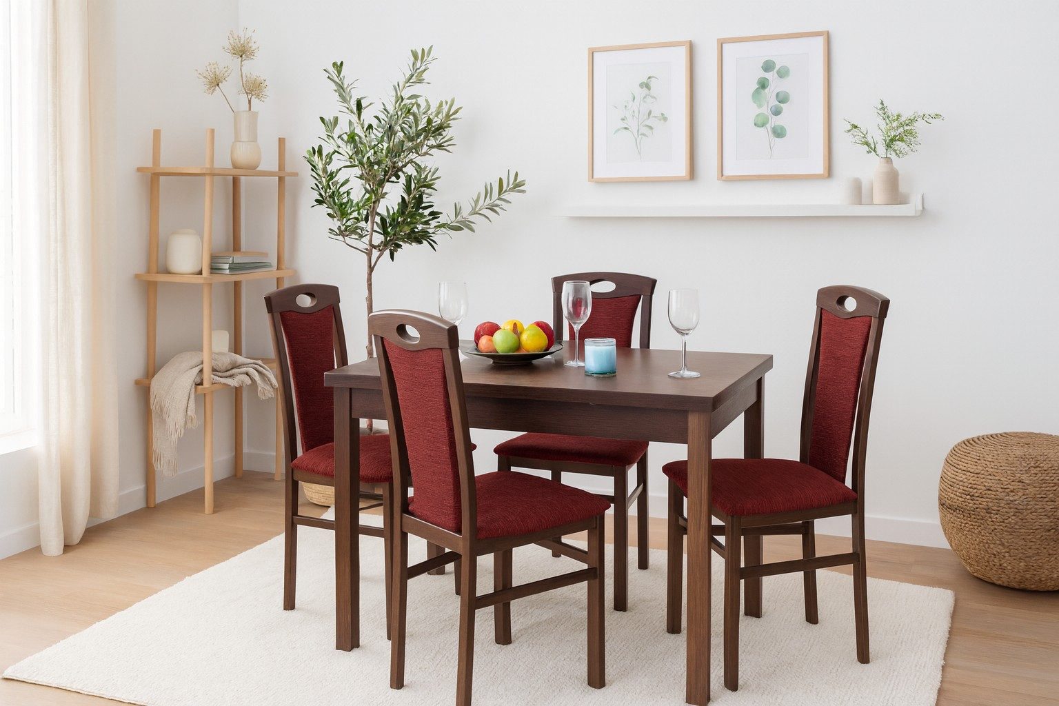 moebel-direkt-online Essgruppe Janina, (Spar-Set, Tischgruppe 5tlg), Tisch günstig online kaufen