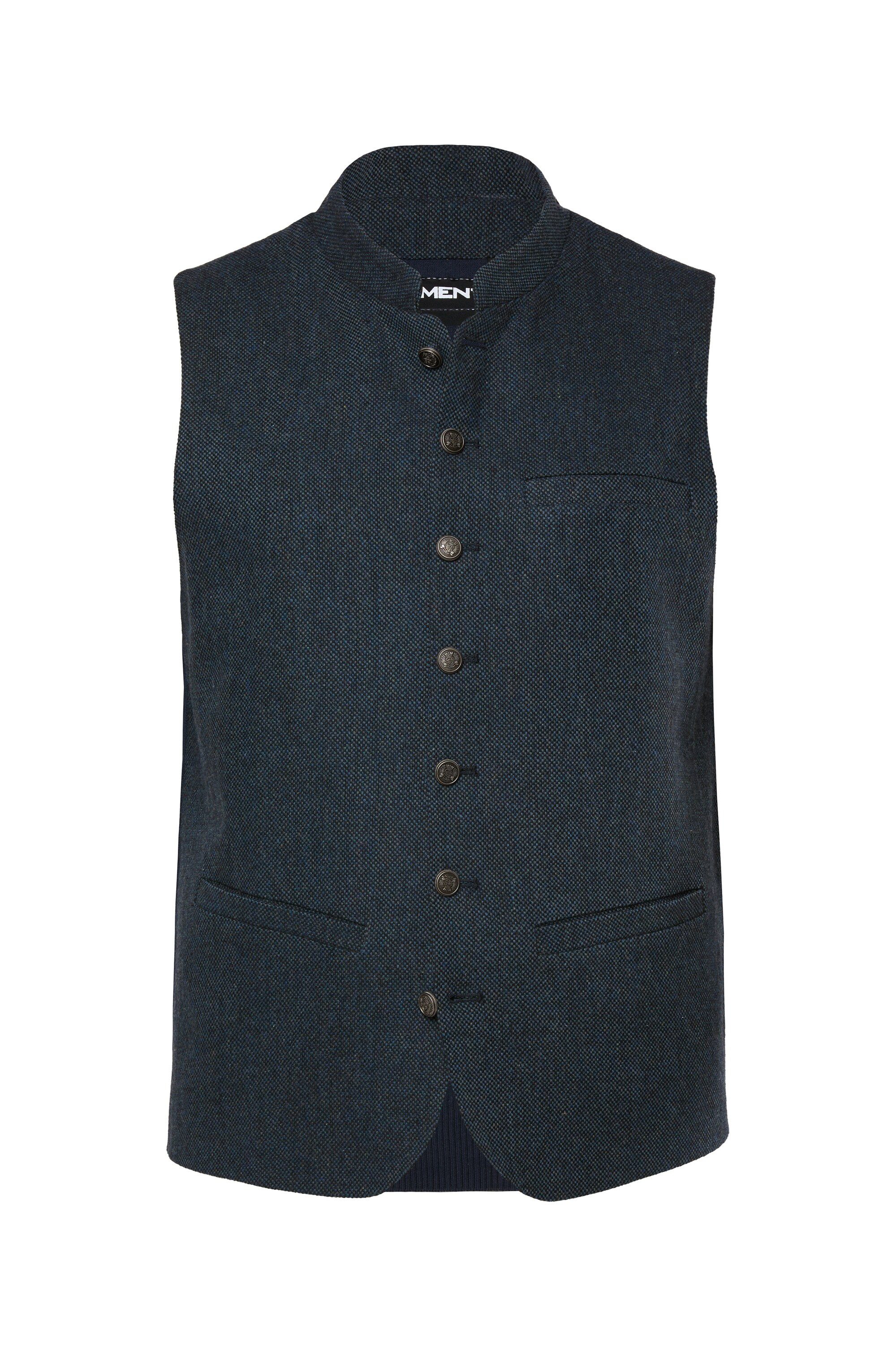 Men Plus Steppweste Men+ Weste FLEXLASTIC® Tracht Strickrücken günstig online kaufen