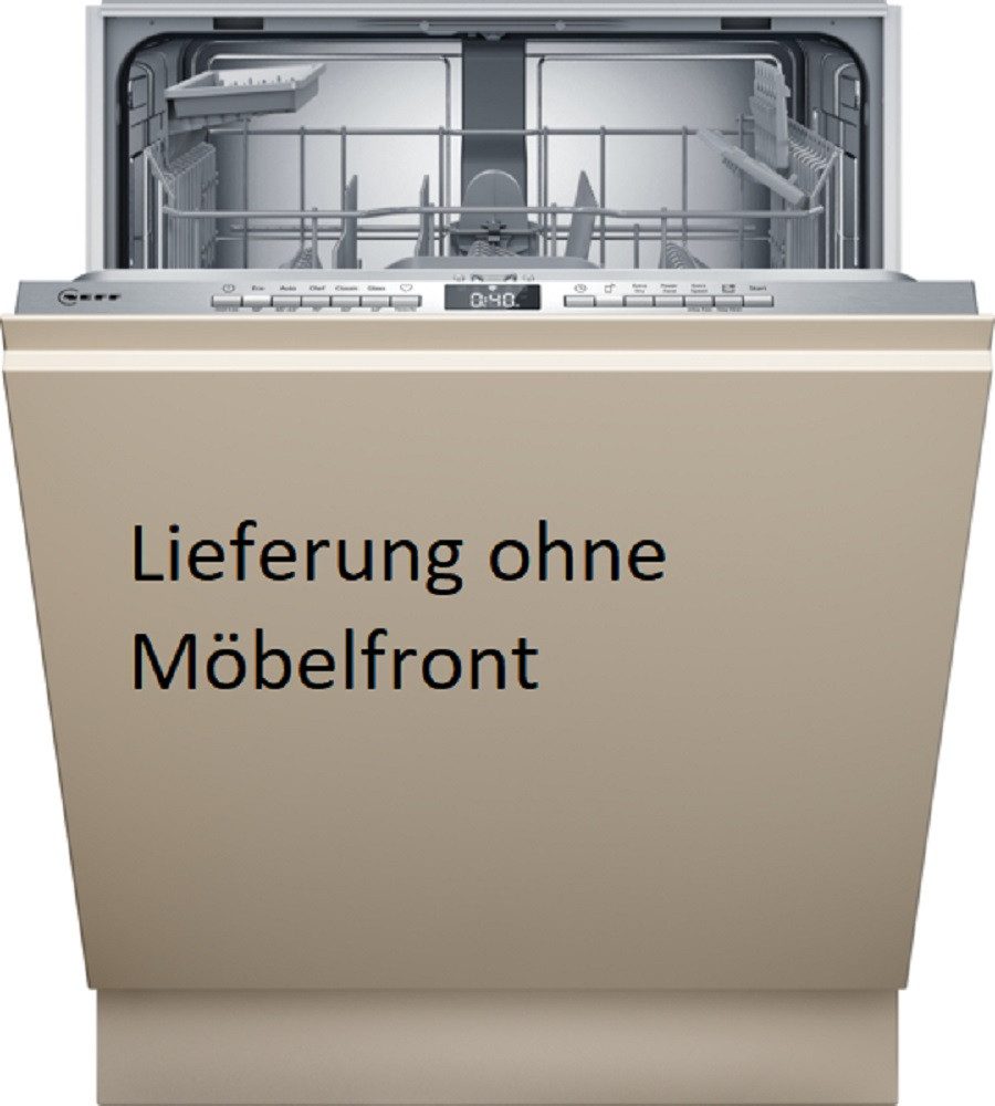 NEFF vollintegrierbarer Geschirrspüler N 50 S275HTX06E, 9 l, 13 Maßgedecke, 6 Programme, Home Connect, Dosier Assistent