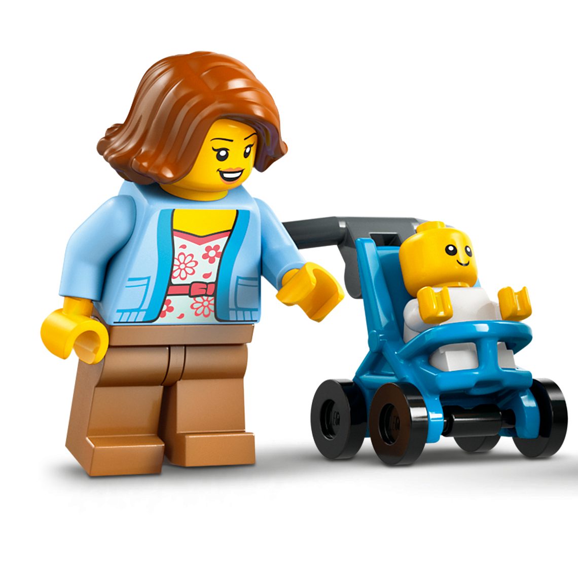 LEGO® LEGO City: Mutter mit Kinderwagen Spielbausteine günstig online kaufen