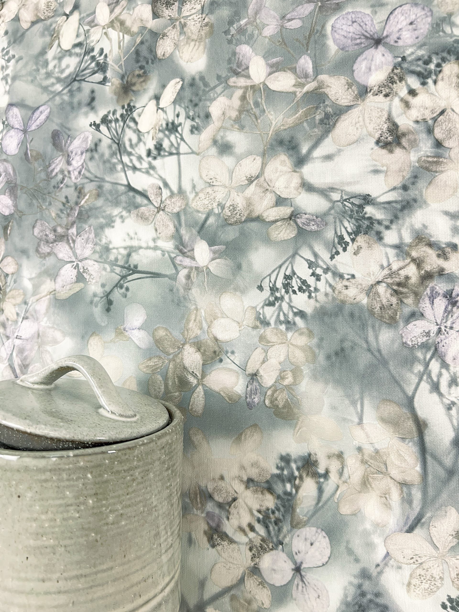 Newroom Vliestapete, Grau Tapete Floral Blätter - Mustertapete Blumentapete günstig online kaufen