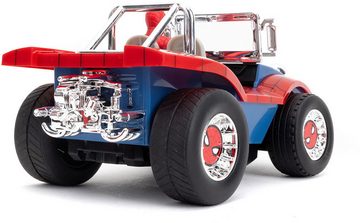 JADA Modellauto Jada ferngesteuertes Auto Hollywood R. RC Marvel Spider-Man Buggy 1:24