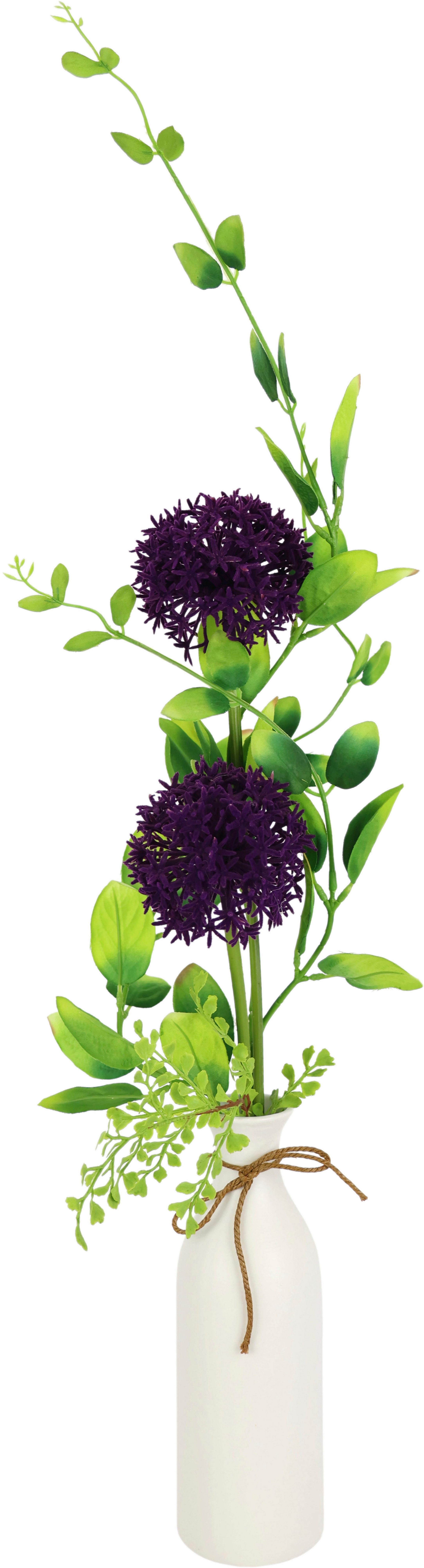 Kunstblume Arrangement Allium, I.GE.A., Höhe 63 günstig online kaufen