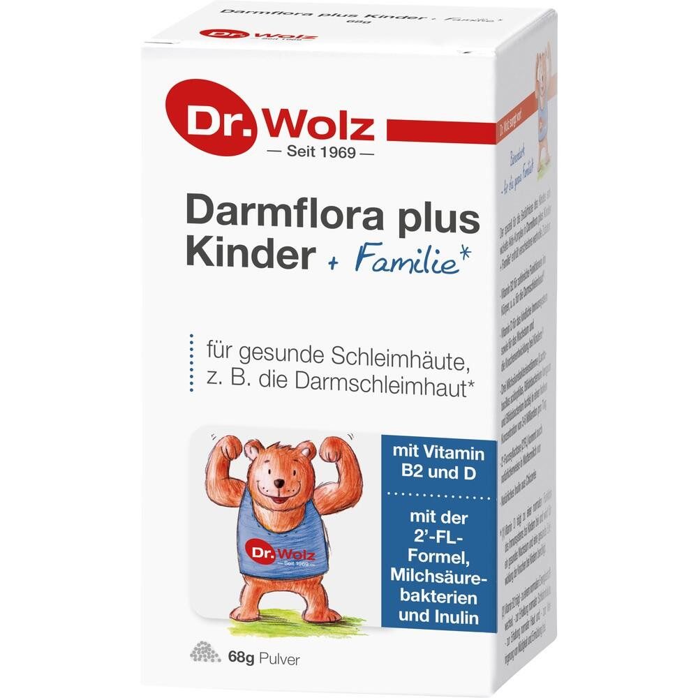 Dr. Wolz Zell DARMFLORA plus Kinder+Familie Pulver Pulver, 68 g