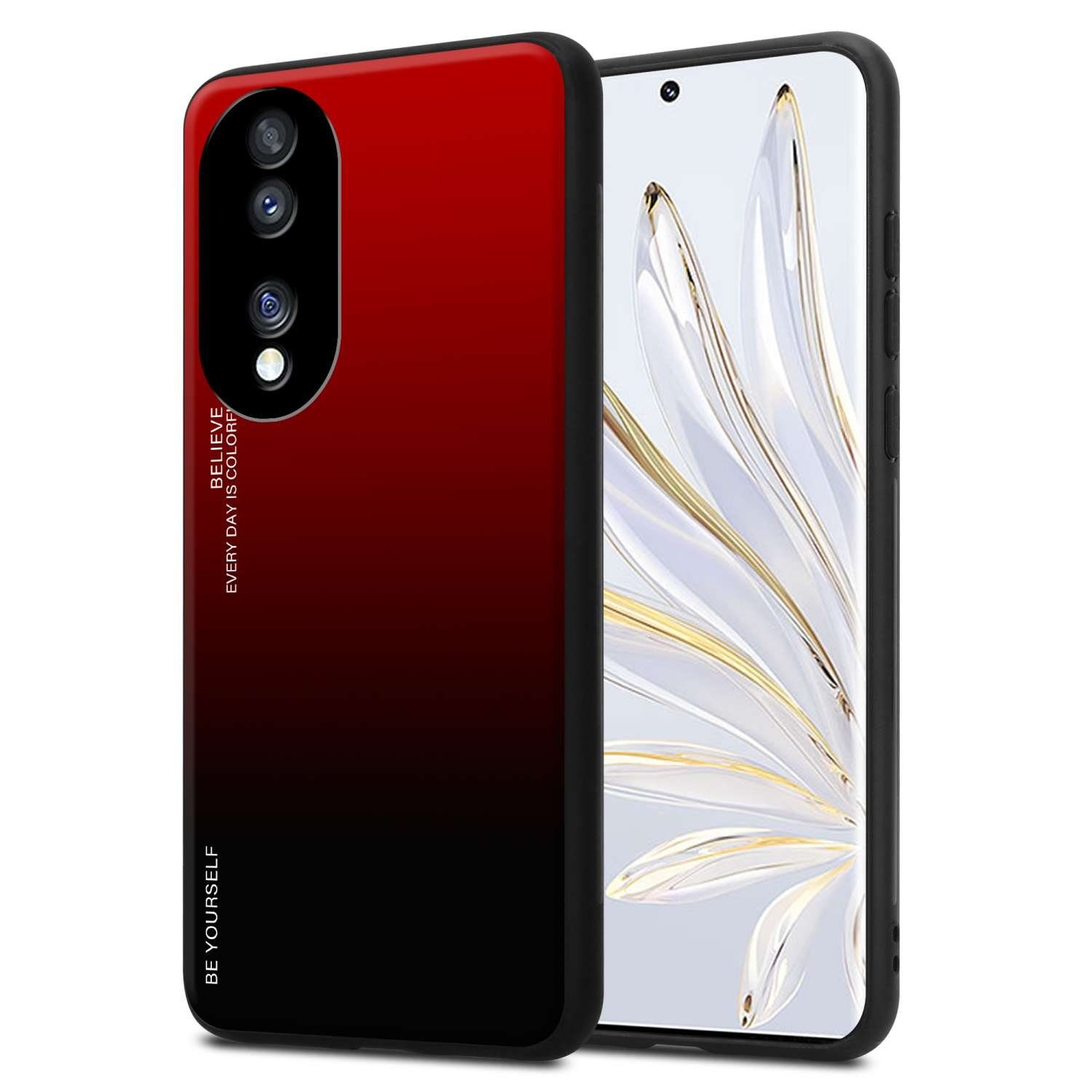 Cadorabo Handyhülle für Honor 70 Hülle Honor 70, Robustes Hard Case - Handy Schutzhülle - Hülle - Back Cover Bumper