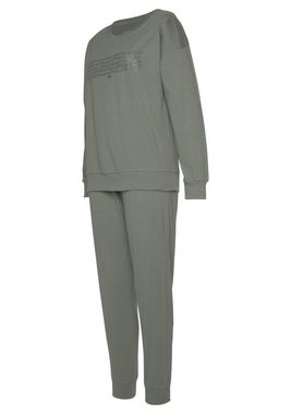 KangaROOS Pyjama (2 tlg) mit Slogan-Frontdruck