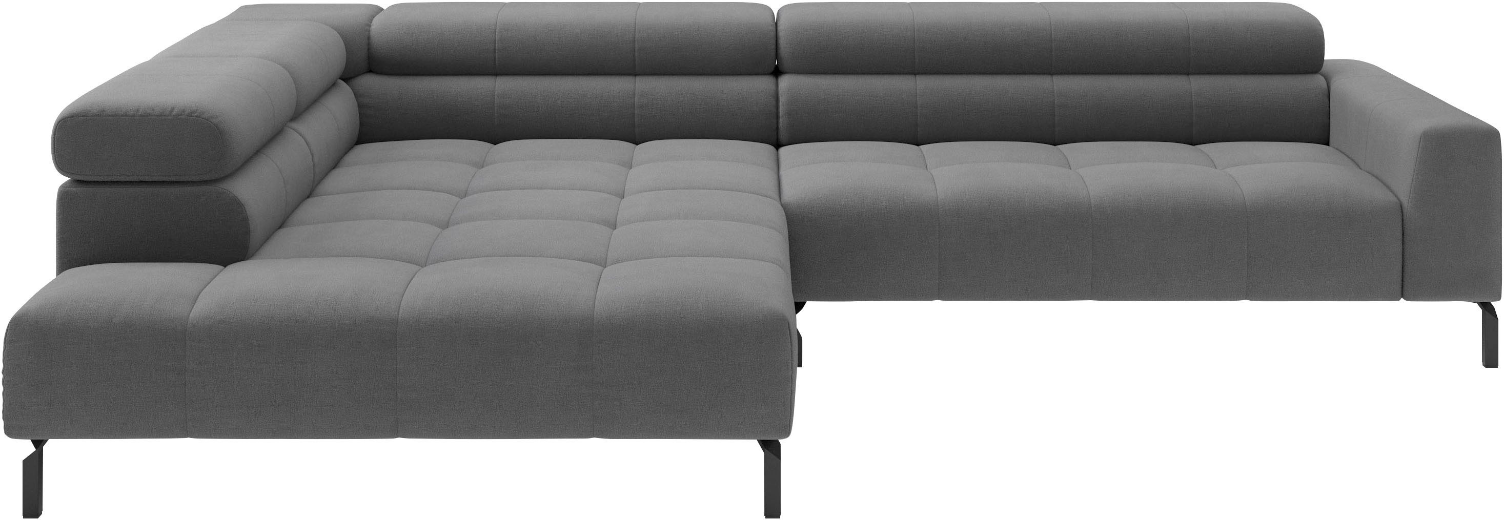 Home affaire Ecksofa Claya, 311 cm breit, L-Form, inkl. Kopfteilverstellung, wahlweise elektrischer Sitzvorzug