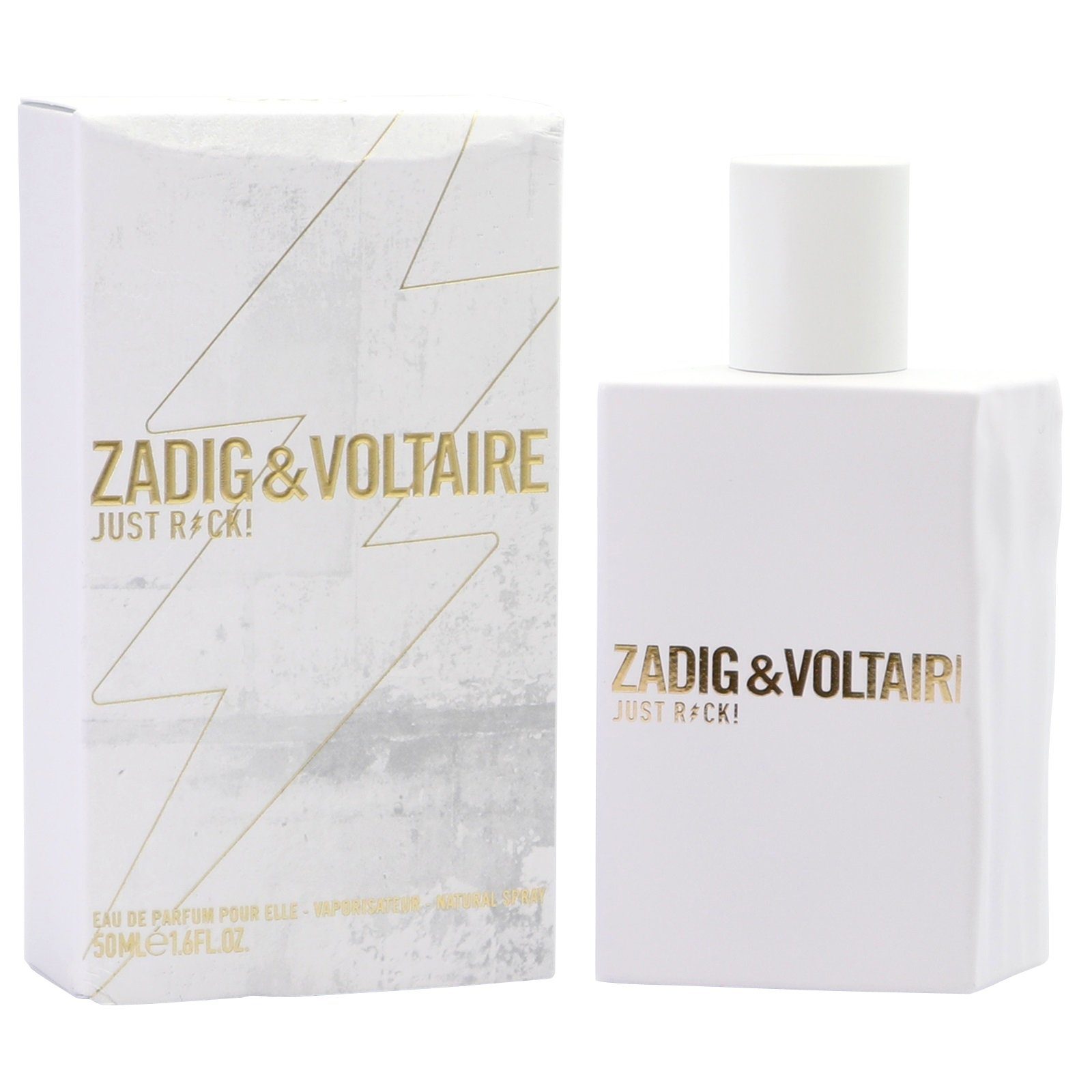 ZADIG & VOLTAIRE Eau Eau for Rock! de Voltaire her Parfum Just Spray 50ml Zadig & de Parfum Elle Pour