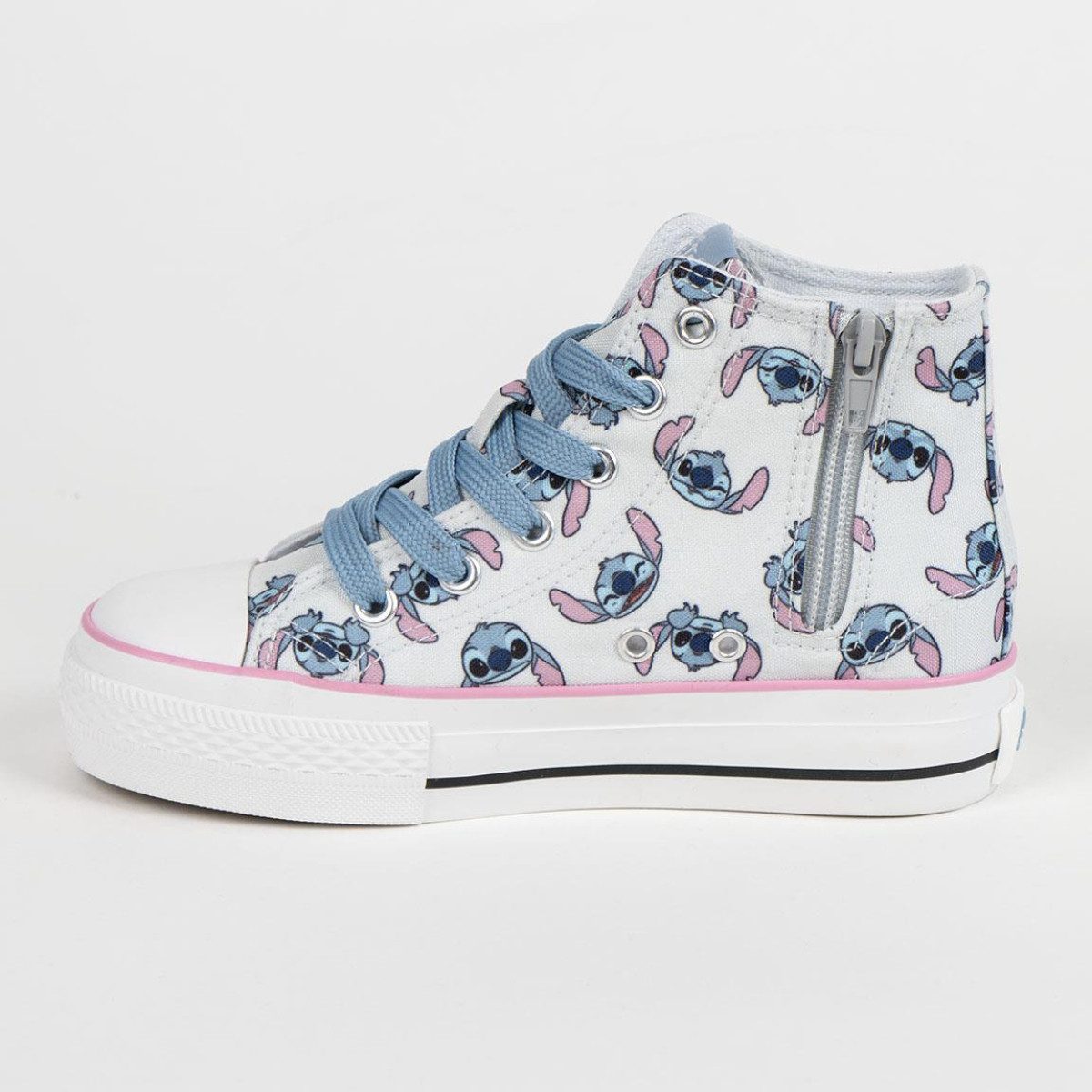 Lilo & Stitch Kinder High Top Freizeitschuhe für Alltag Schule und Freizeit Sneaker (Set)