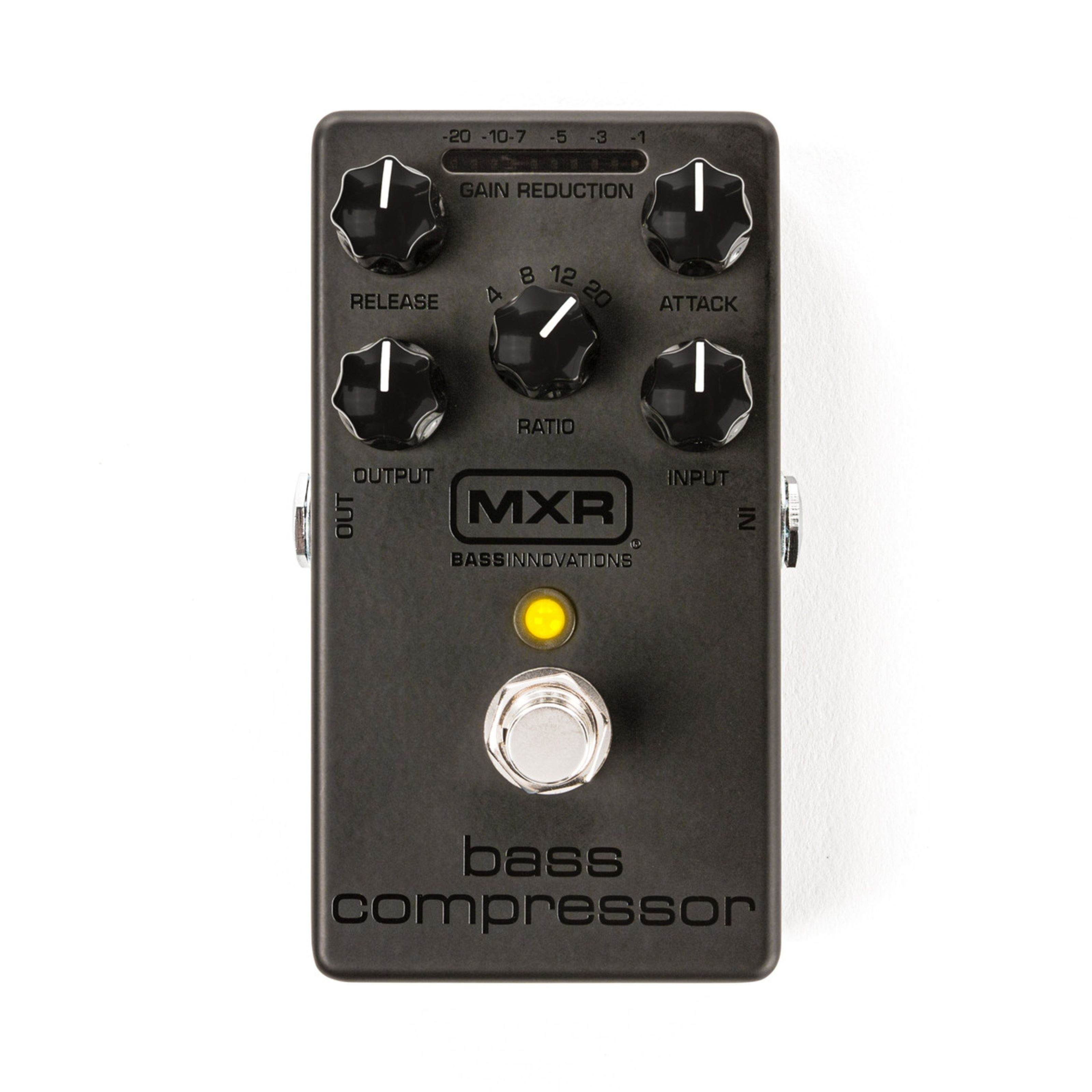 MXR Musikinstrumentenpedal, (Bass-Effektgeräte, Bass-Effektpedale), M87 Bass Compressor Blackout Edition - Bass Effektpedal