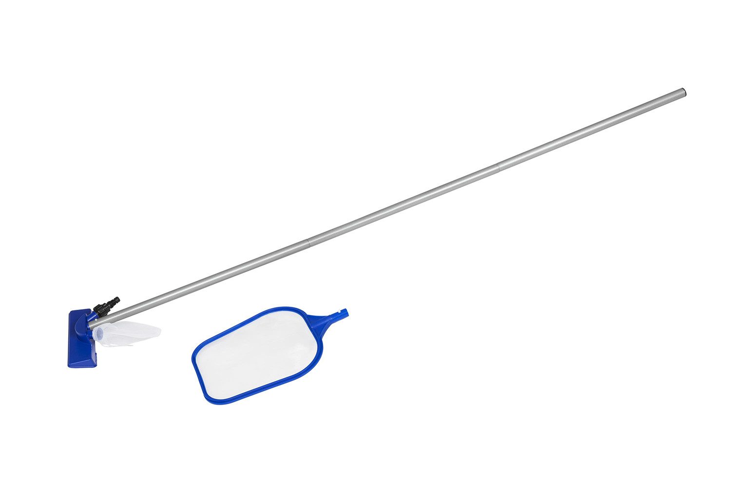 Poolbodensauger Flowclear™ Poolpflege Basis-Set mit Venturi-Sauger & Kescher, 203 cm