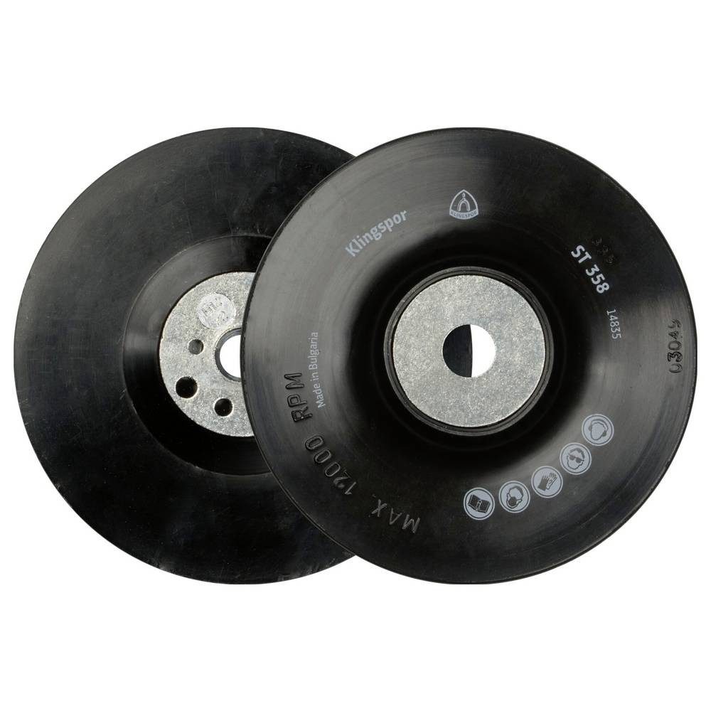 Klingspor Schleifteller 14835 ST 358 FI-Stützteller, 125 mm Gewinde M 14 Durchmesser 125 mm